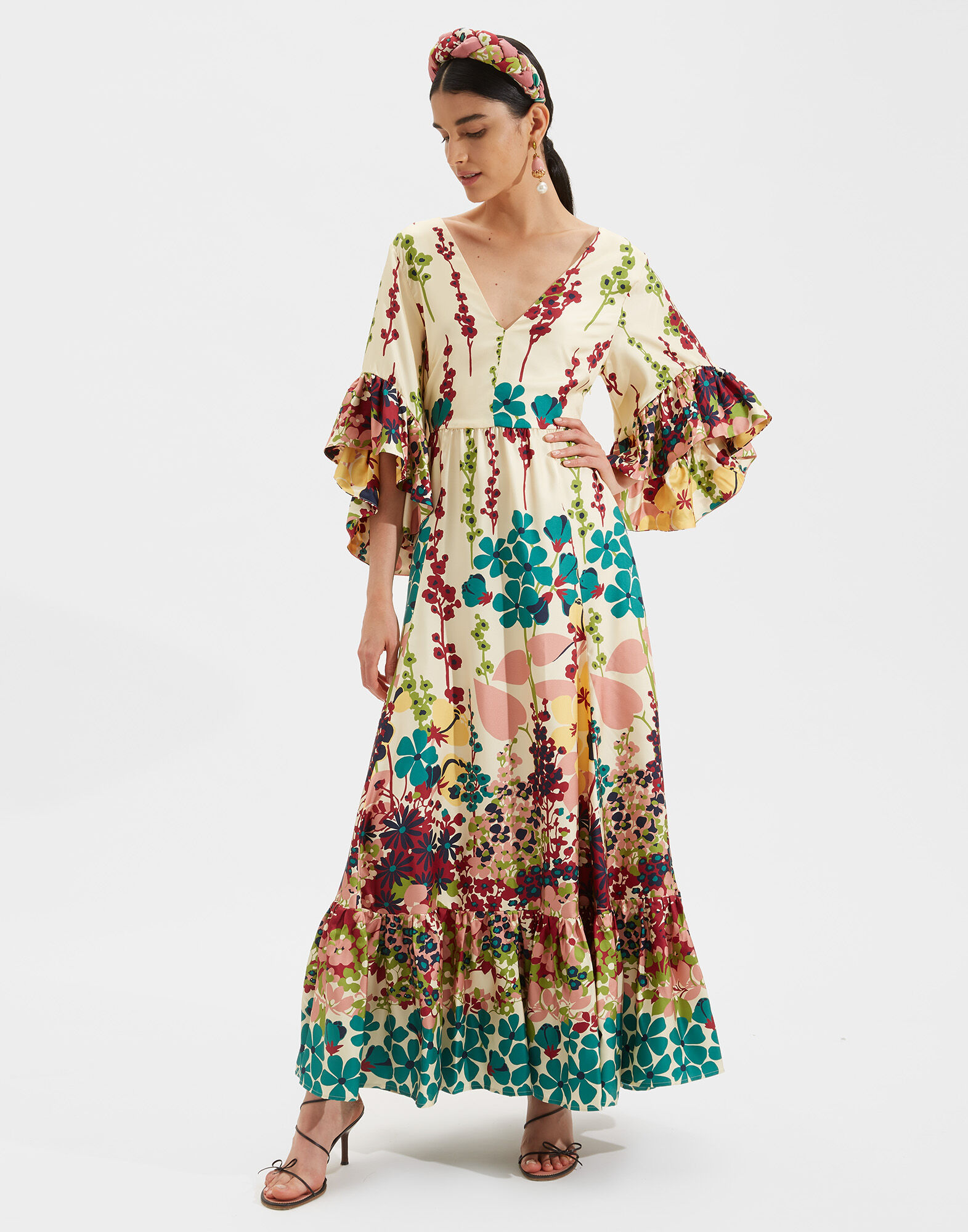 LaDoubleJ Bella Dress Cascata DRE0266SIL001CAS0001