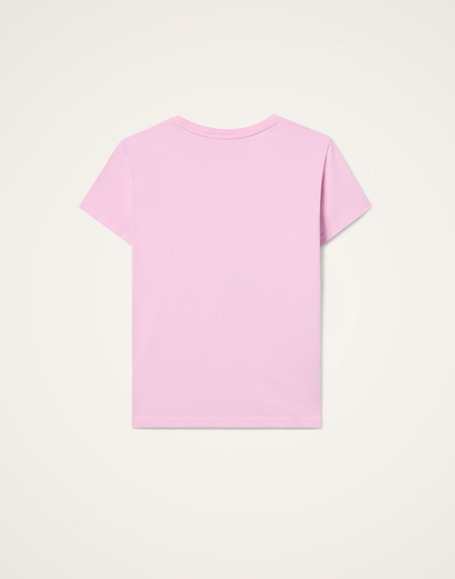 La DoubleJ High Tee Shirt Solid Lilac TSH0069JER079SOP14PU02