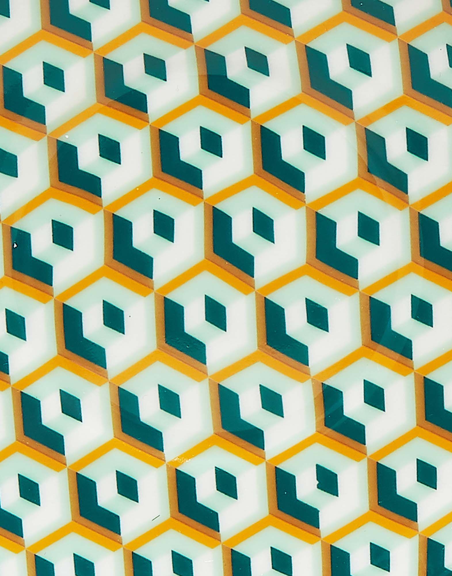 La DoubleJ Espresso Cup & Saucer Set of 2 Cubi Verde DIS0007CER001CUB0007