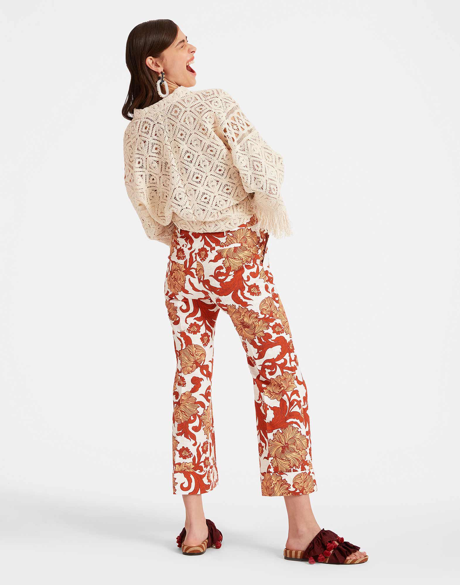 La DoubleJ Hendrix Pants Reef White TRO0014COT005REE01WH01