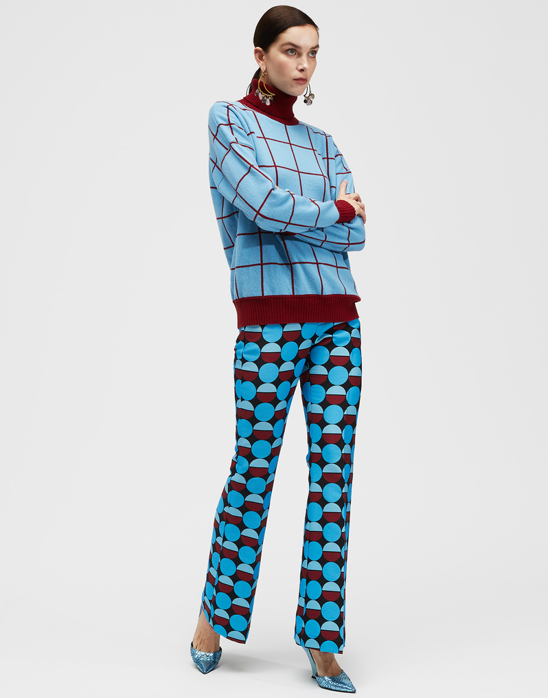 LaDoubleJ Boy Sweater LaDoubleJ Boy Sweater Solid Light Blue PUL0037KNI030AZZ0001