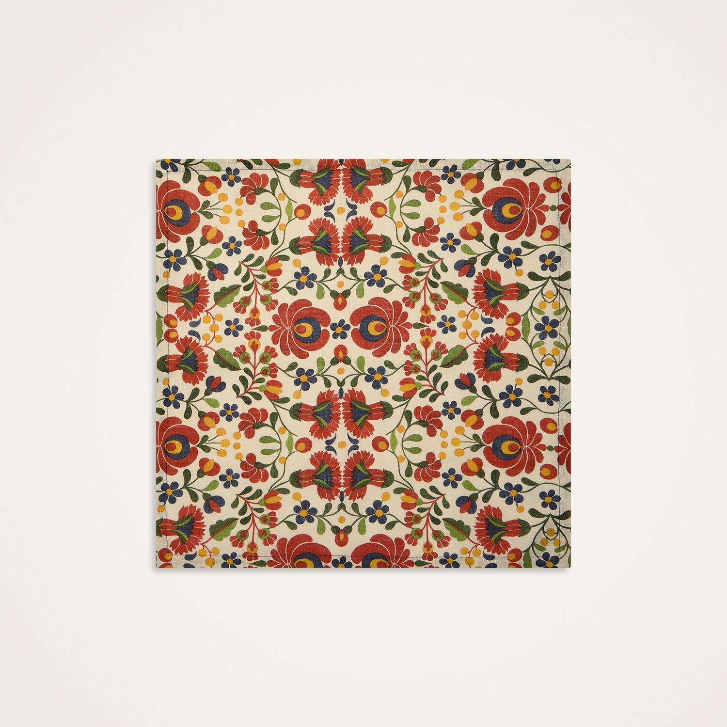 Shop La Doublej Large Napkins Set Of 2 In Windflower Bordeaux