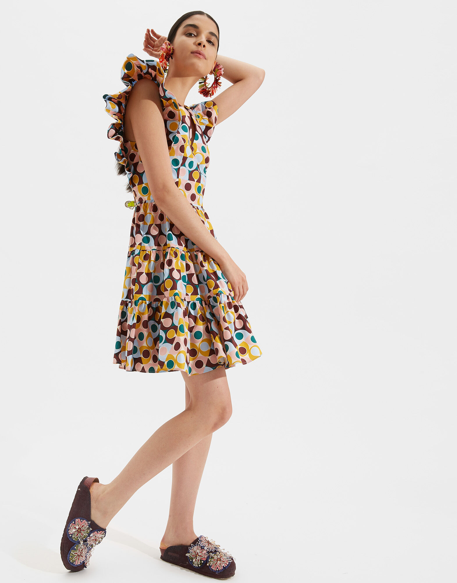 LaDoubleJ Honeybun Dress Gumball DRE0240COT001GUM0001