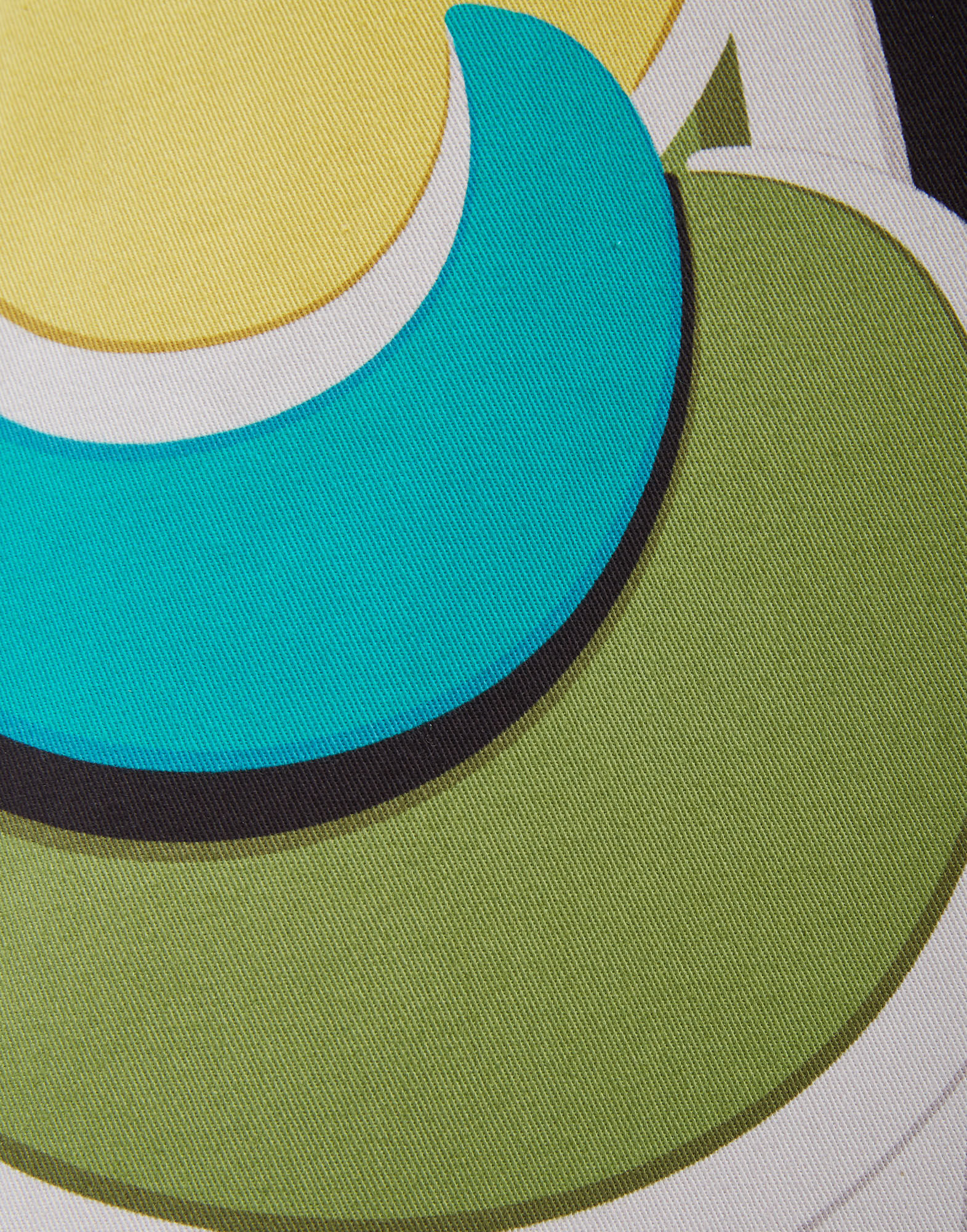 La DoubleJ Sophia Dress Rainbow Swirl Verde Plac&eacute;e DRE0448COT037RAS0002