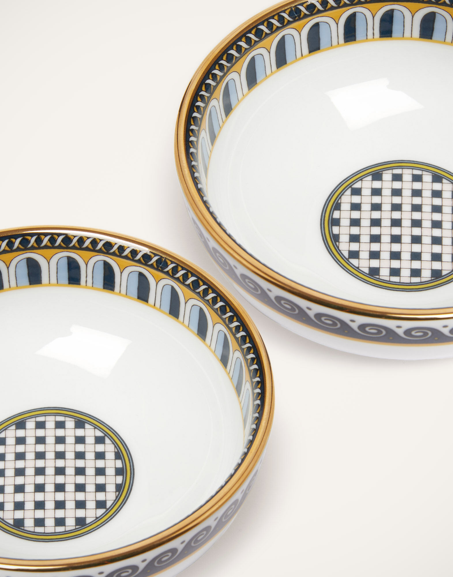 La DoubleJ Snack Bowl Set Of 2 Napoli CIO0009CER001NAP0004