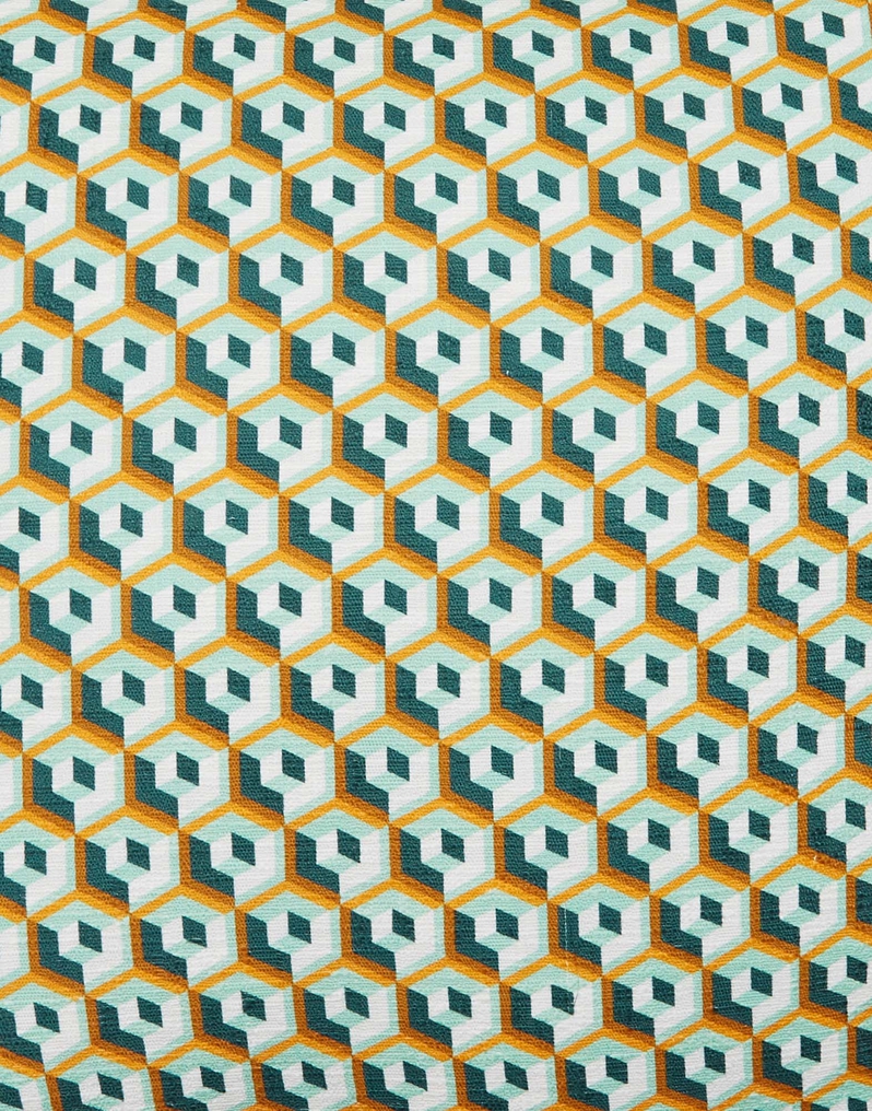 La DoubleJ Cushion With Fringes (50X50) La DoubleJ Cushion With Fringes (50X50) Cubi Verde CUS0009COT005CUB0007