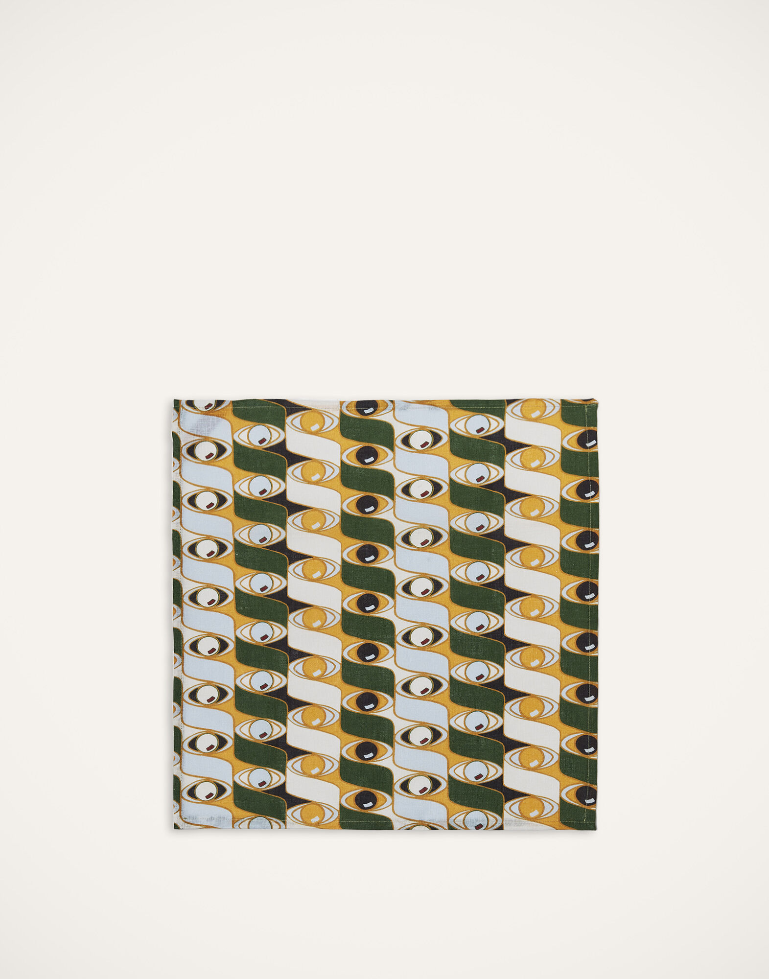 La DoubleJ Large Napkins Set Of 2 Third Eye NAP0006LIN001THE0001