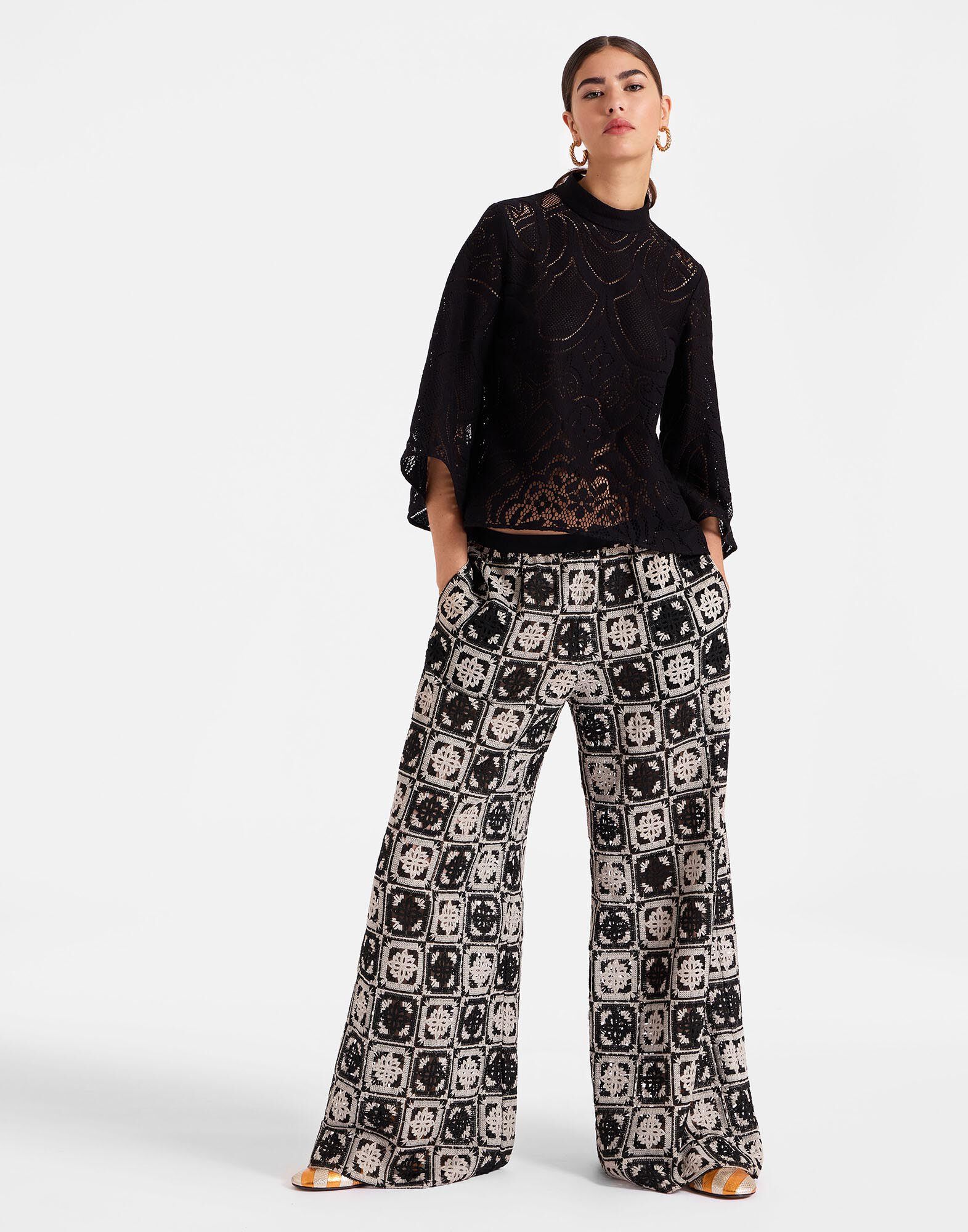 Mini palazzo pants discount