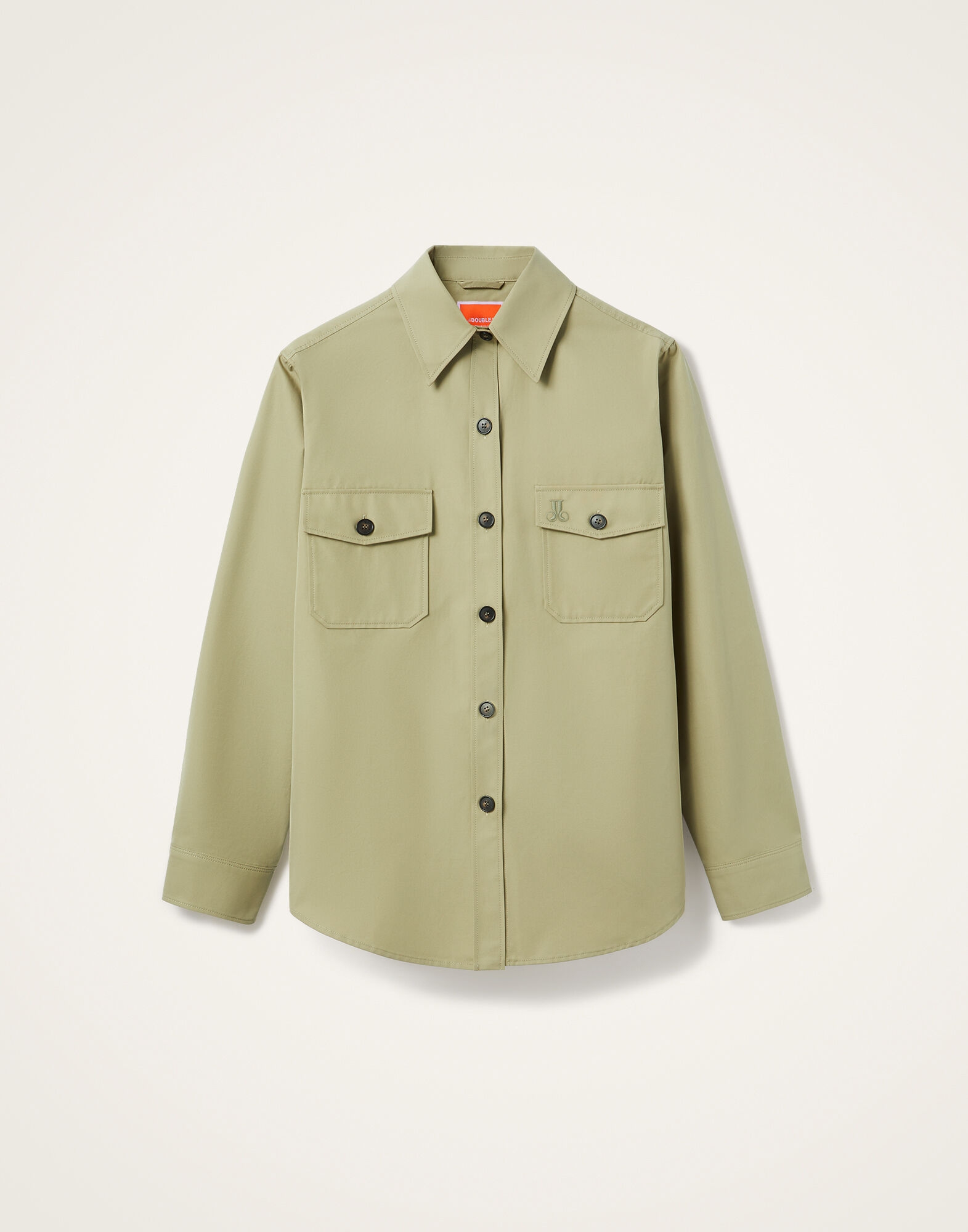 La DoubleJ Divine Jacket Solid Salvia JAC0142COT067SOLIDGR06