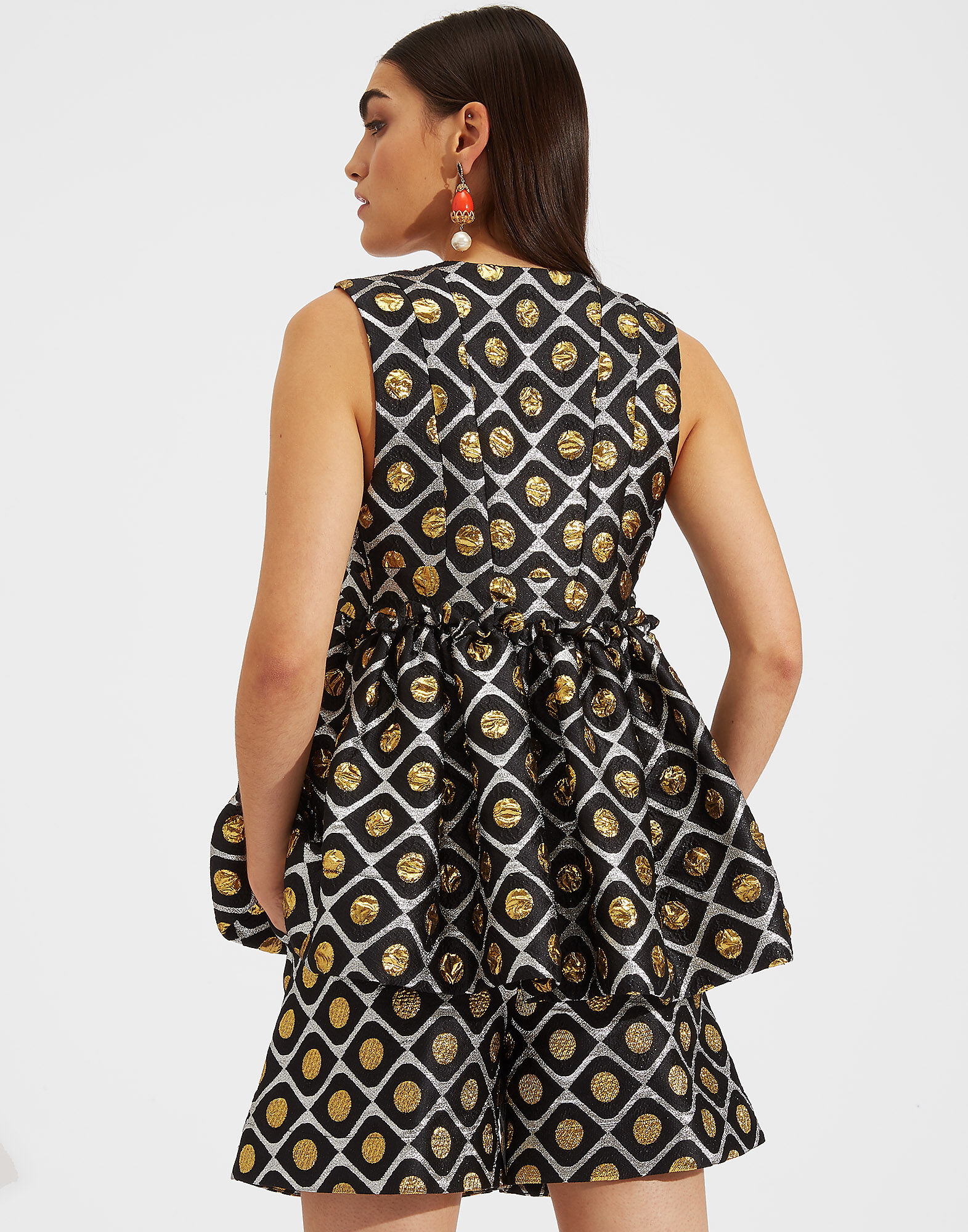 LaDoubleJ Casati Top Pomodorini Oro TOP0004JAC010POM0002