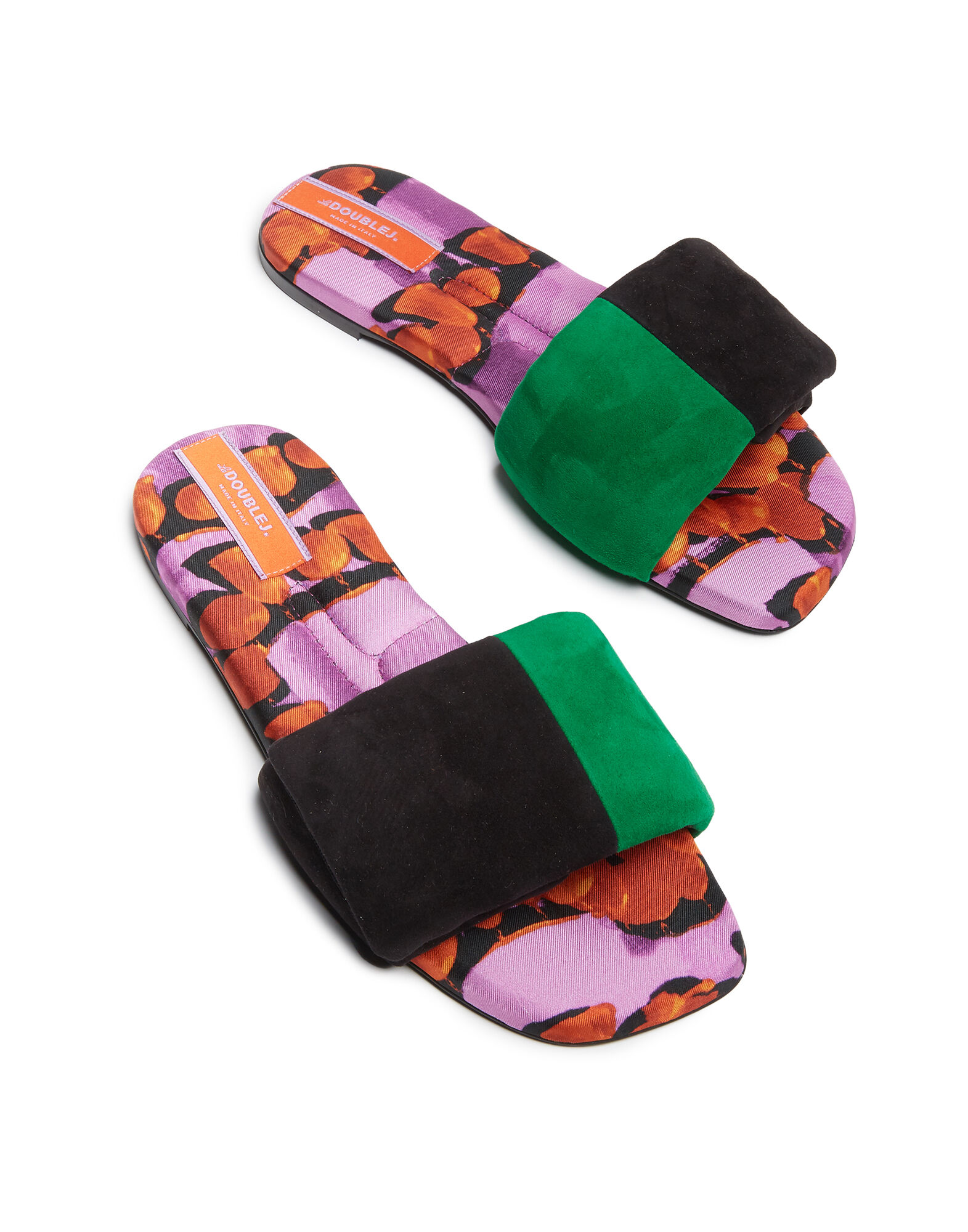 La DoubleJ Tone Slides Liberace Ciclamino SHO0018FOD001LBR0003