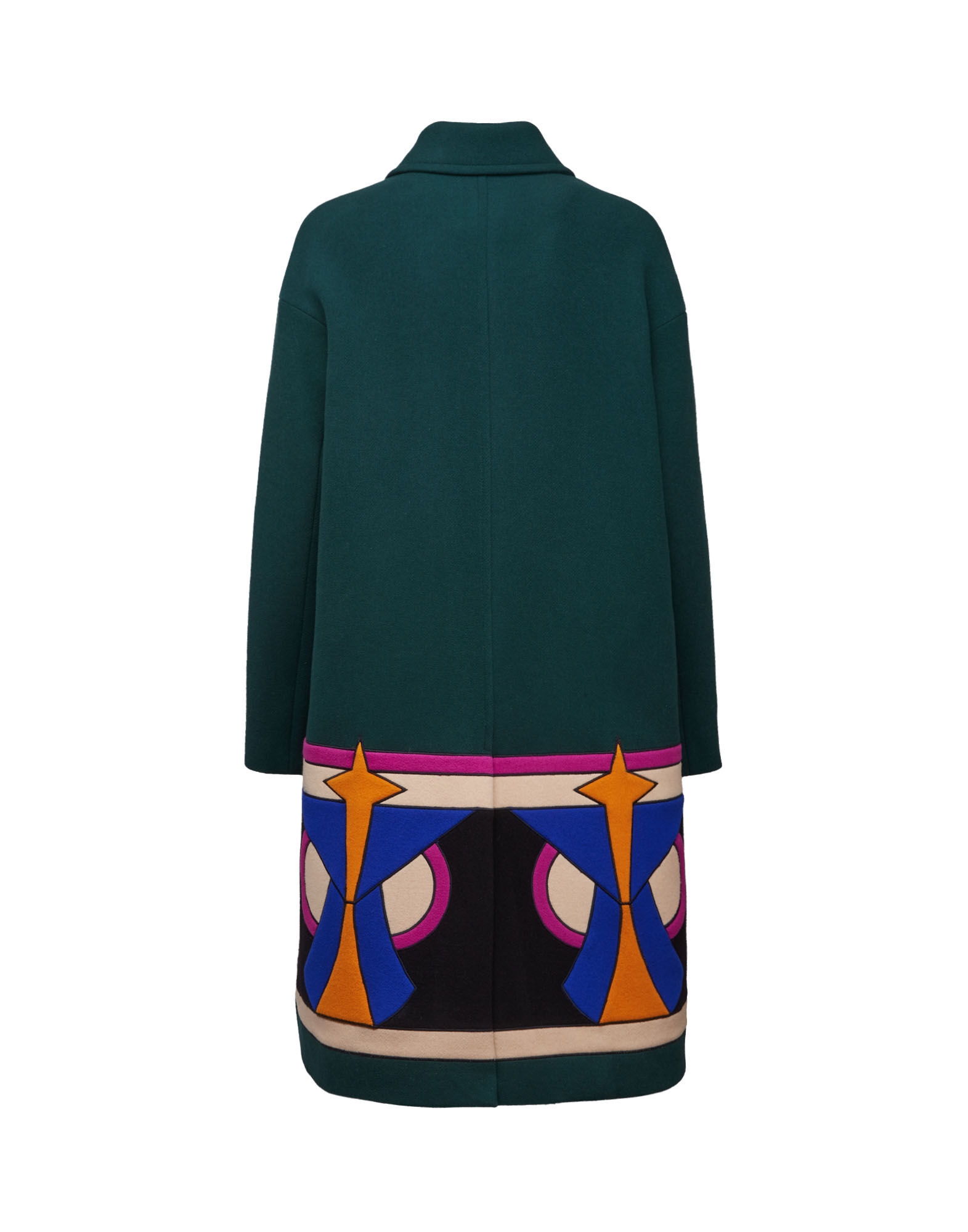 Boxy wool 2024 coat