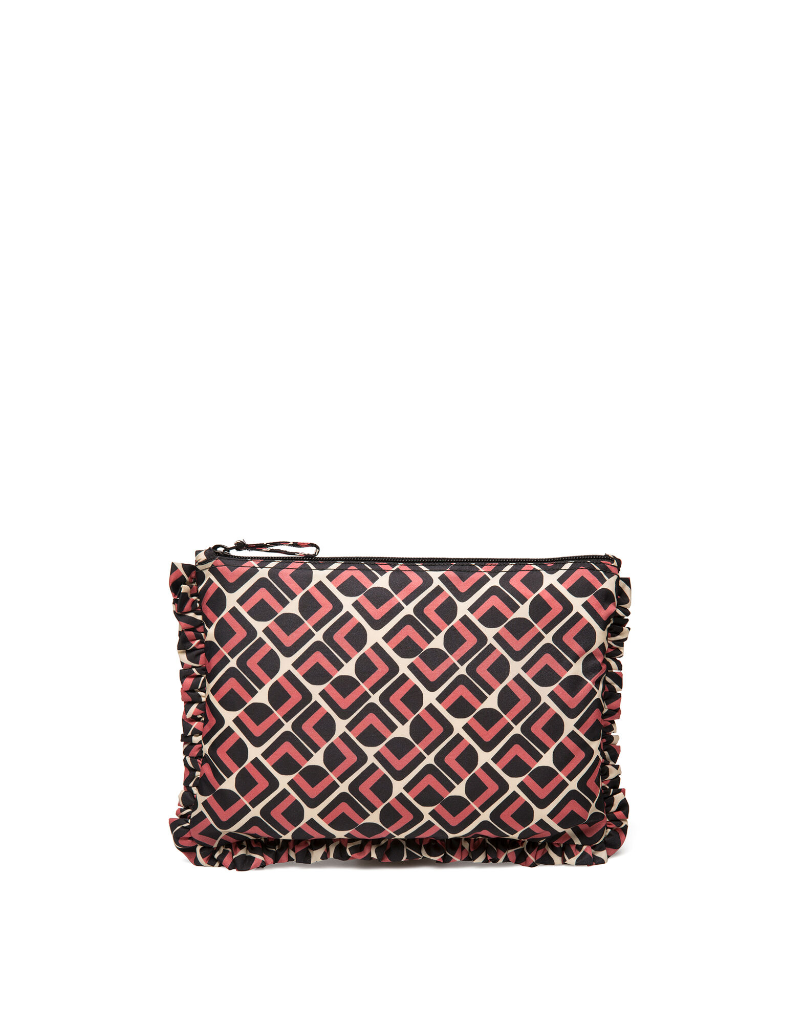 LaDoubleJ Hand Pochette Domino Rosa BAG0002NYL001DOM0001