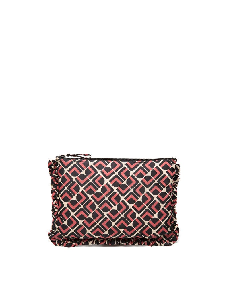 LaDoubleJ Hand Pochette LaDoubleJ Hand Pochette Domino Rosa BAG0002NYL001DOM0001