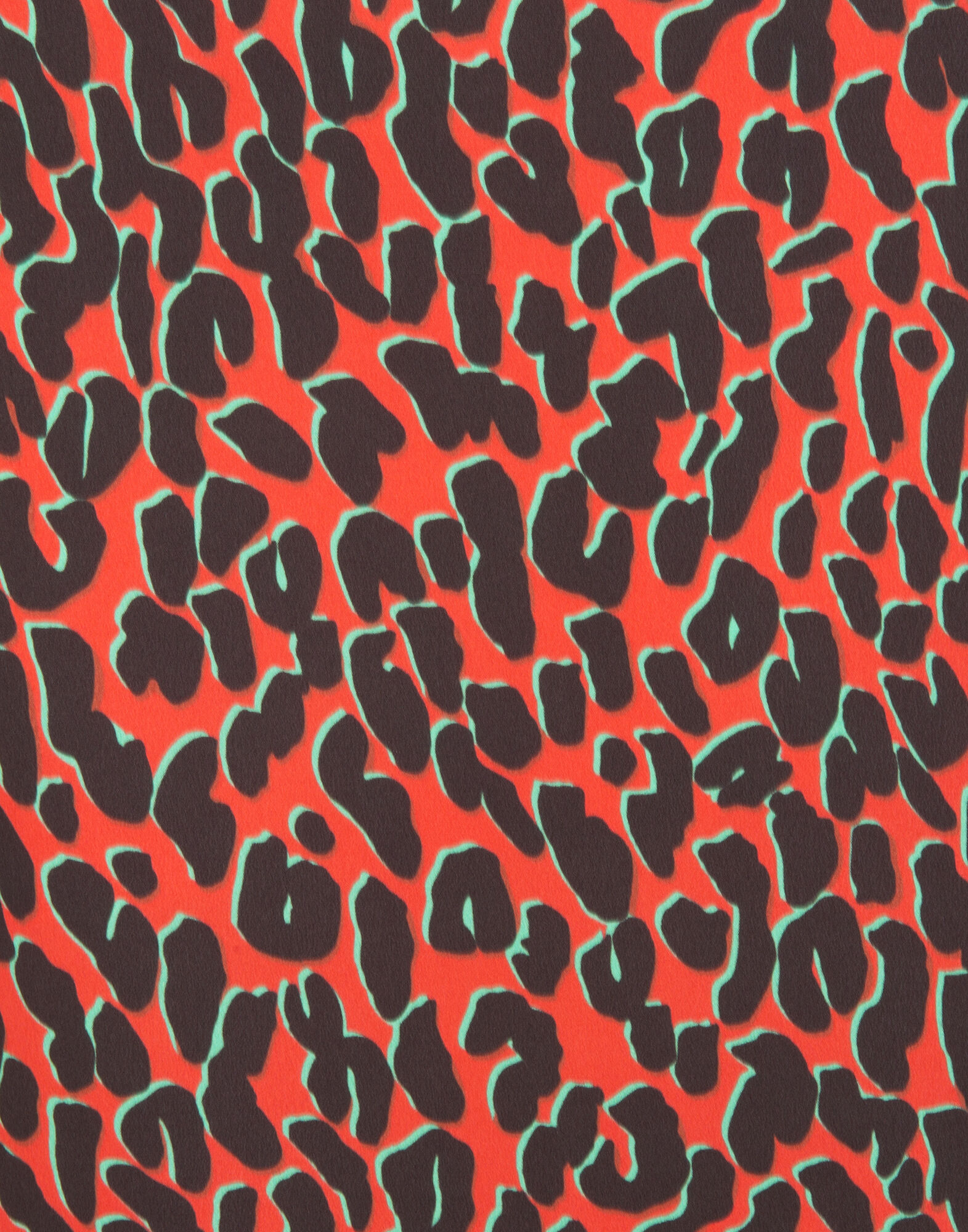 LaDoubleJ Rodeo Shirt Leopard Rosso SHI0025SPO001LEO0002