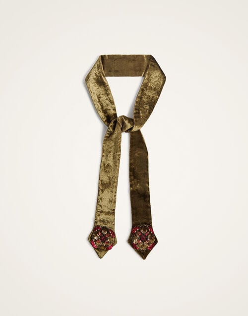 La DoubleJ Ella 2-Ways Stole La DoubleJ Ella 2-Ways Stole Solid Military Green HEB0024VEL015NUC05GR12