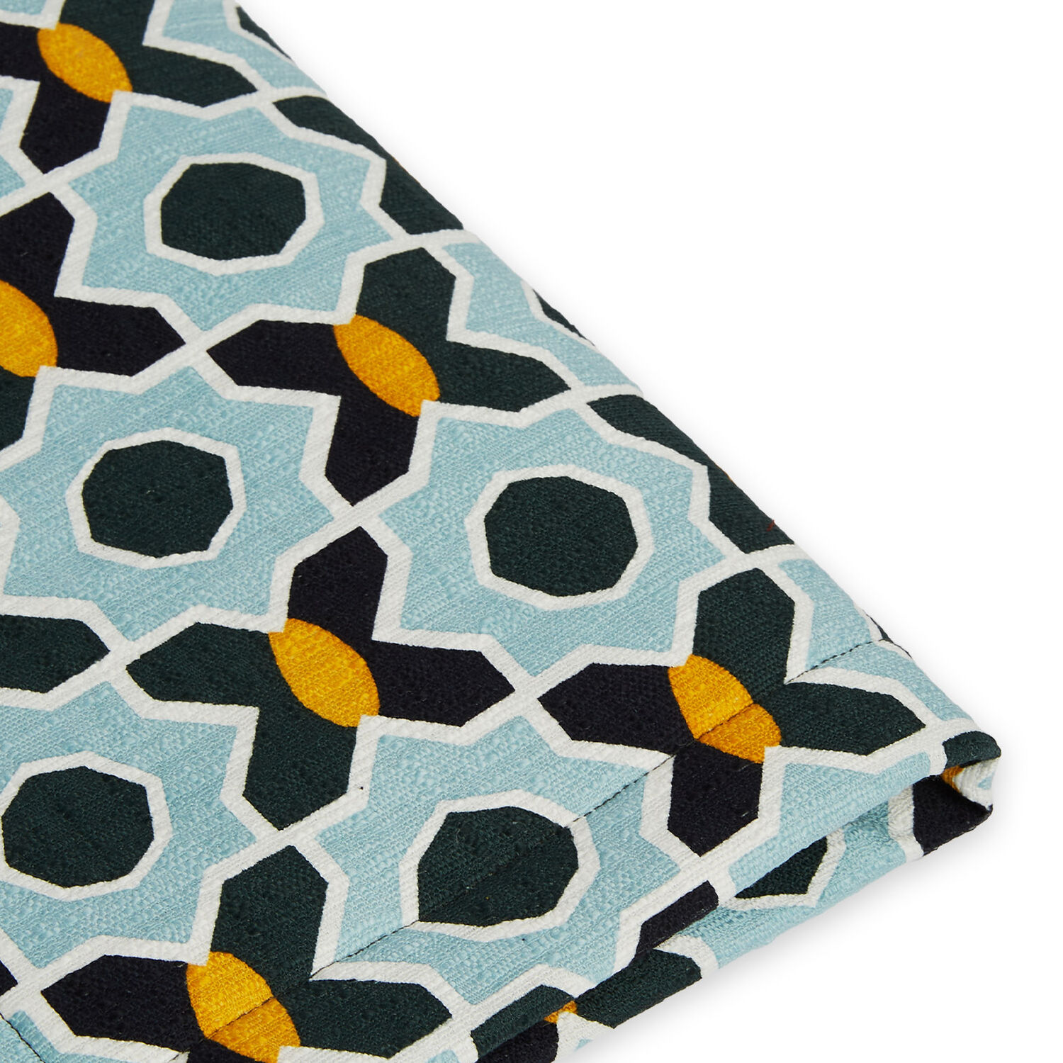 La Doublej Placemat Set Of 2 In Plaza Small Light Blue