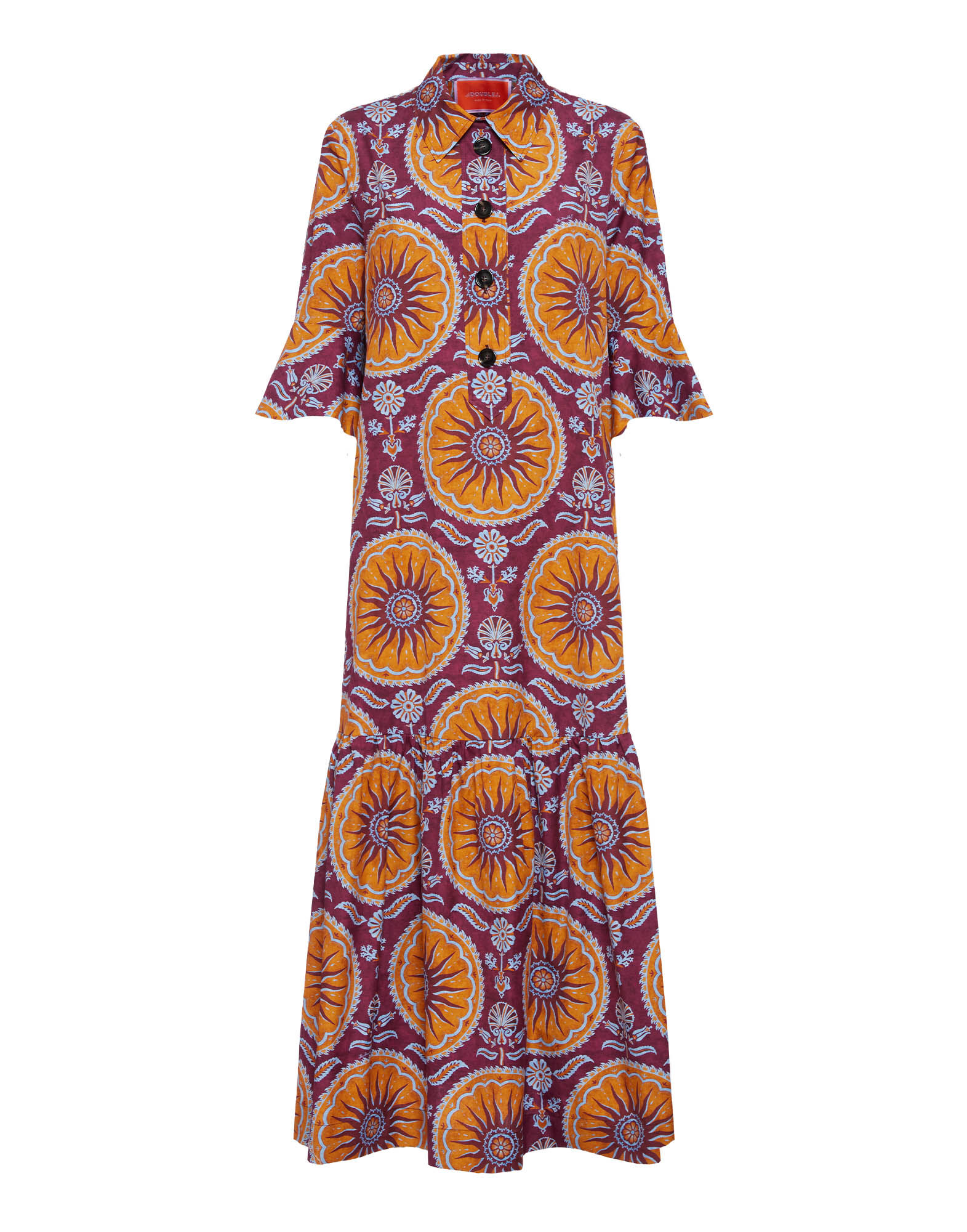 La DoubleJ Artemis Dress Sovereign Purple DRE0176COT039SOV01PU01