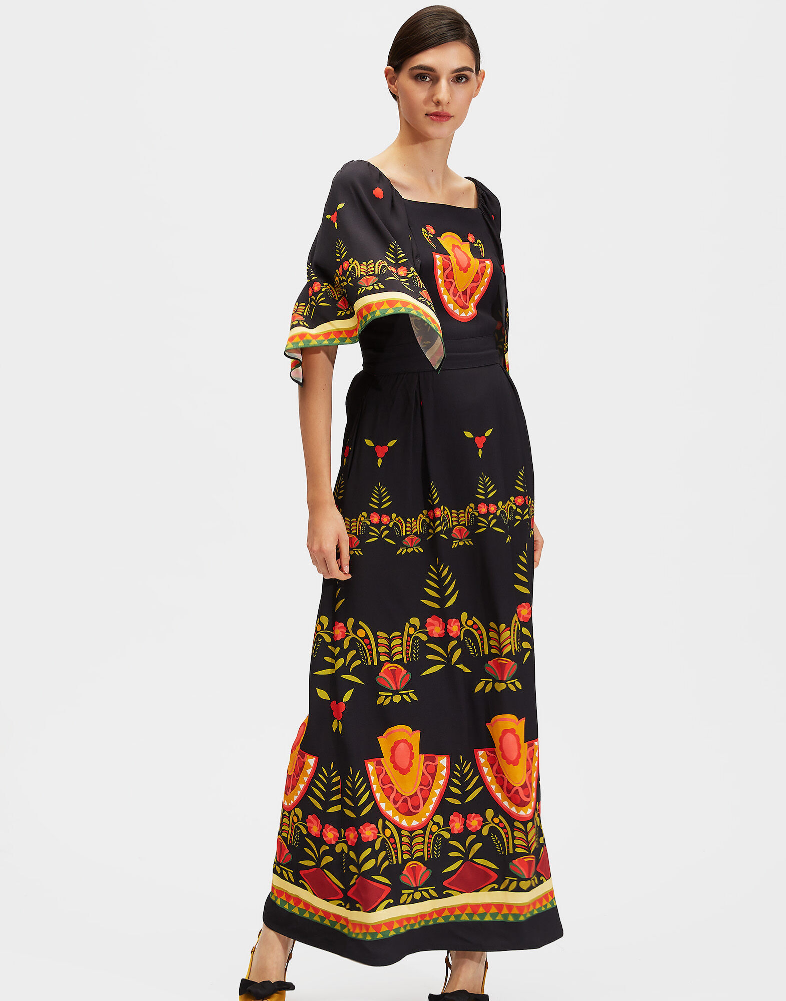 LaDoubleJ Bat Wings Dress Place Messico Nero DRE0073SAB001MEX0002