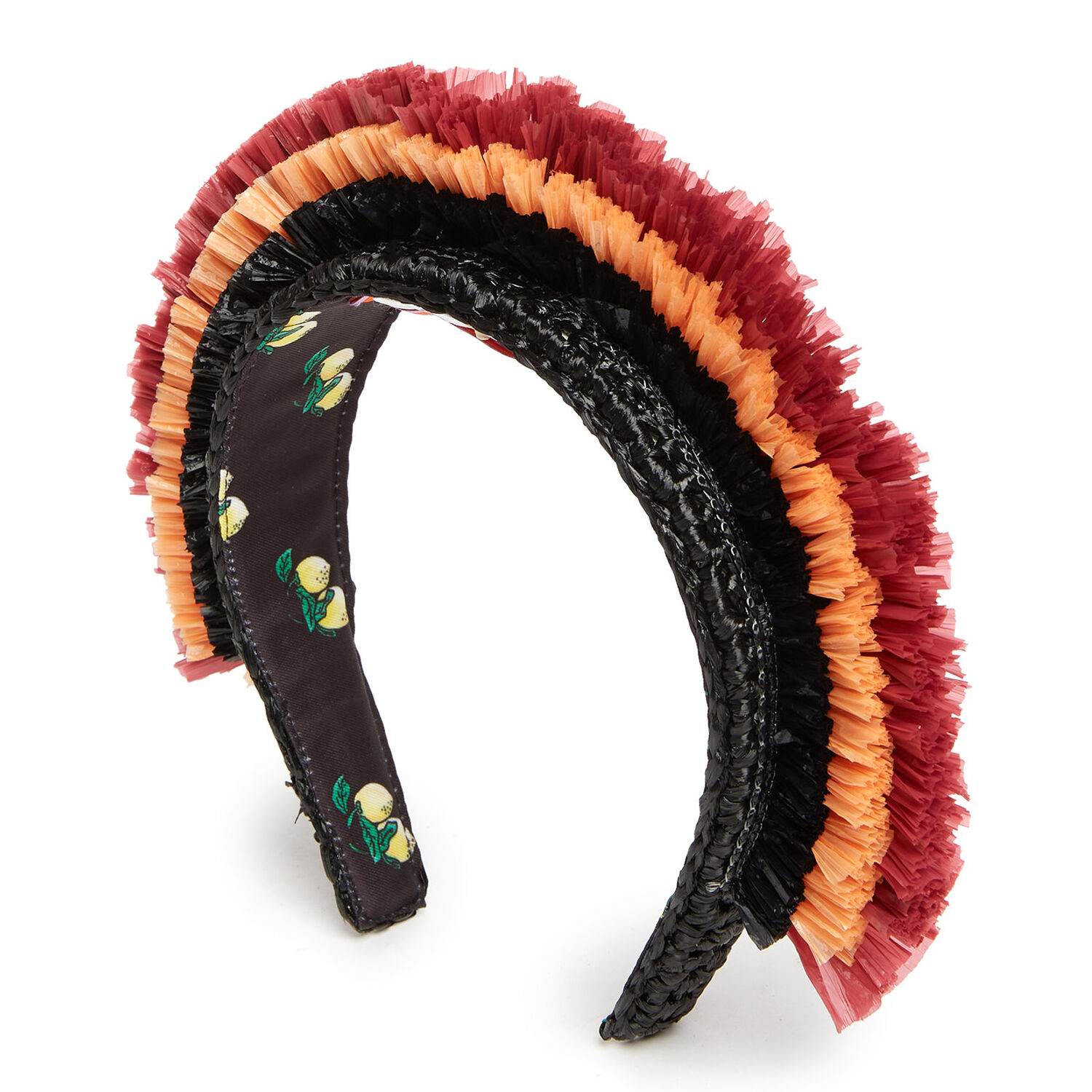 Shop La Doublej Halo Headband In Solid Black