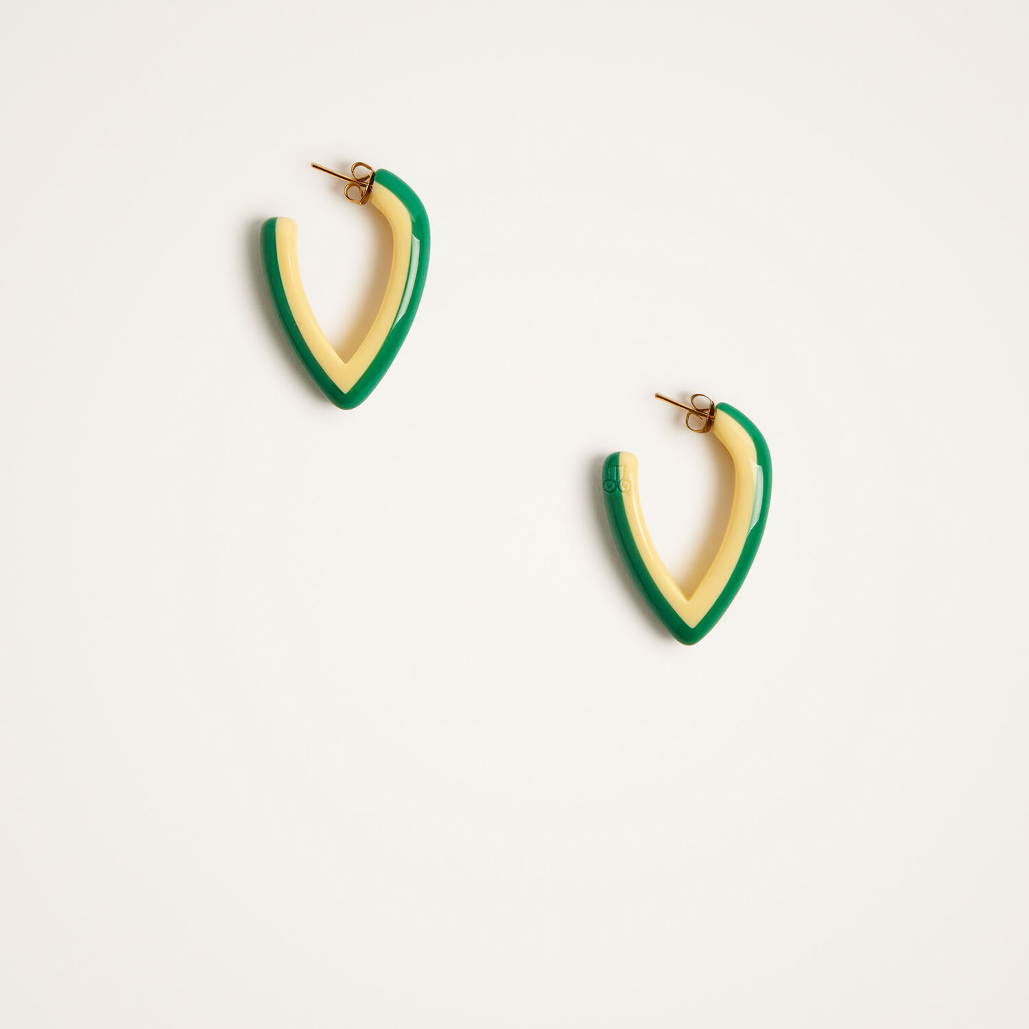 Shop La Doublej Dew Earrings Bicolor Mini