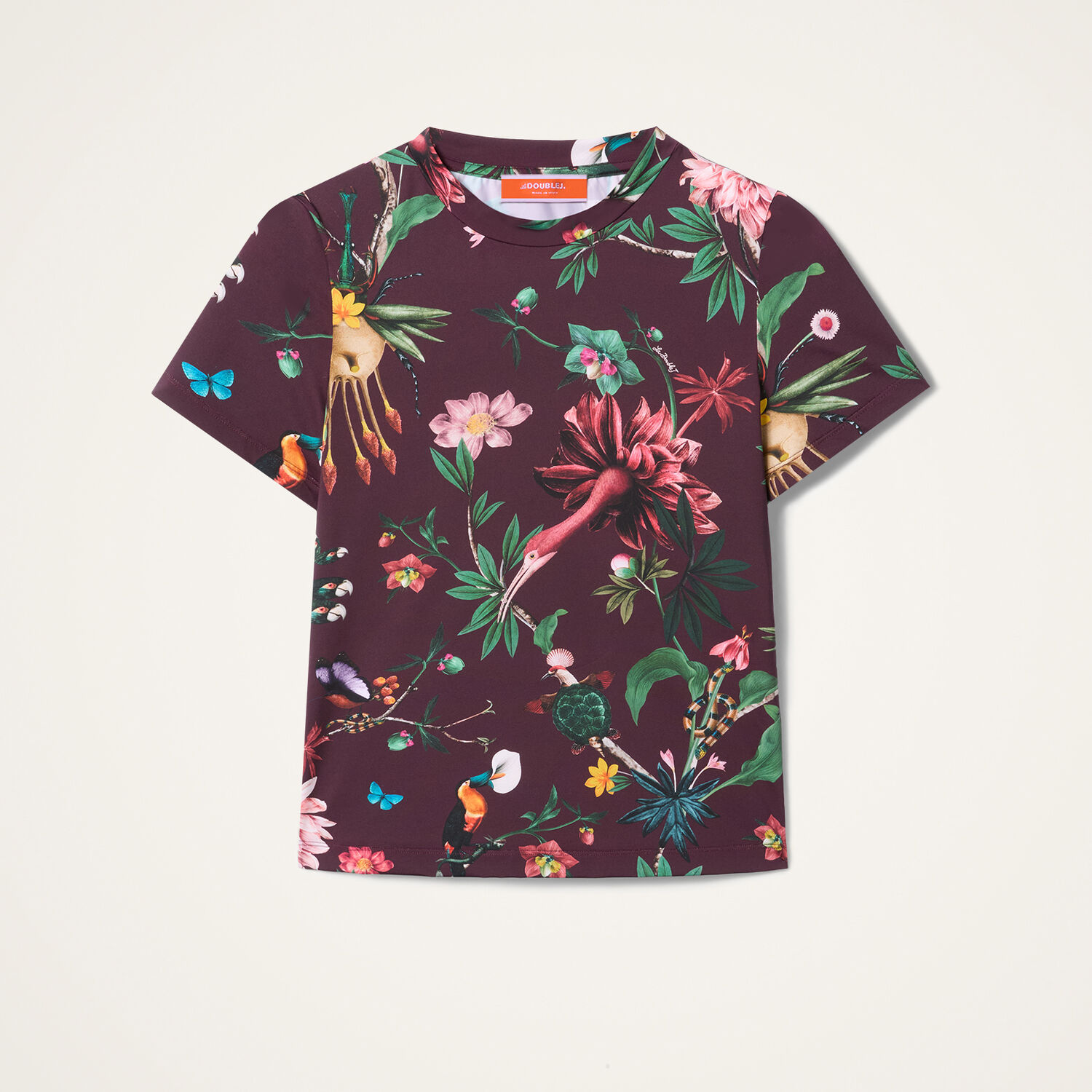 La Doublej Jazzercize T-shirt In Brown