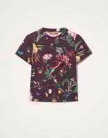 La DoubleJ Jazzercize T-Shirt La DoubleJ Jazzercize T-Shirt Zooflora Burgundy TSH0010JER005ZOF02RE02