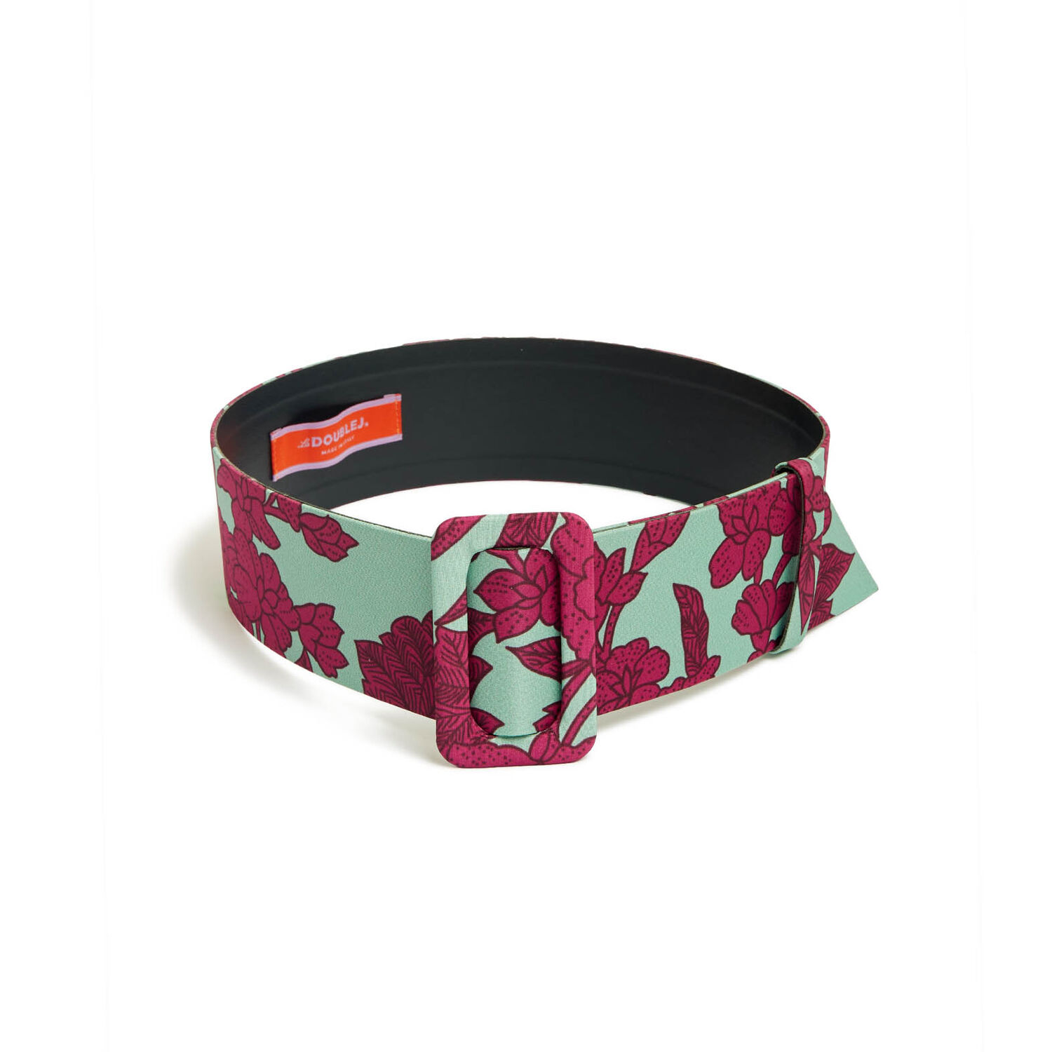 La Doublej Medium Belt In Green