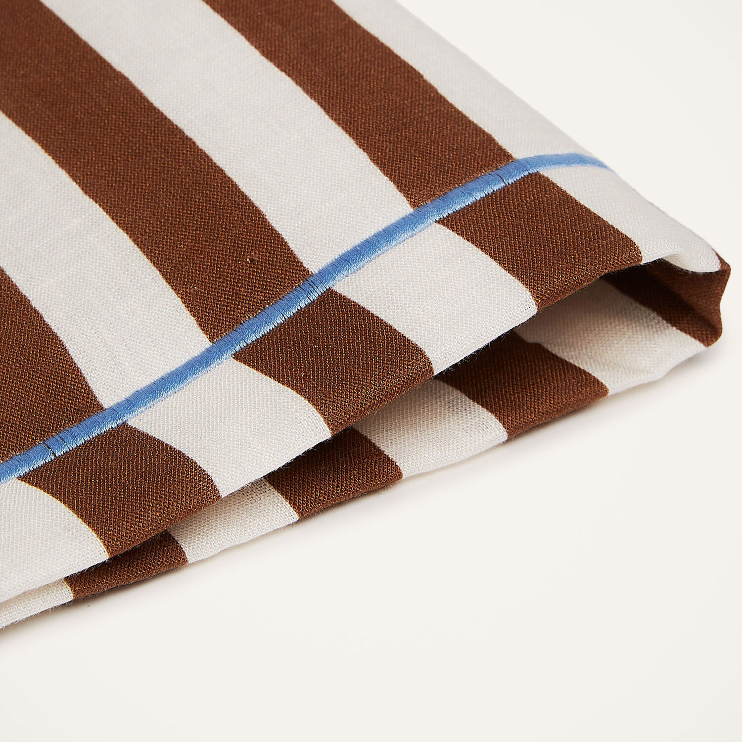 La Doublej Placemat Set Of 2 In Rivira Cioccolato