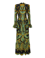La DoubleJ Visconti Dress The Nile Plac&eacute;e Black DRE0041VIS001NIL01BL01