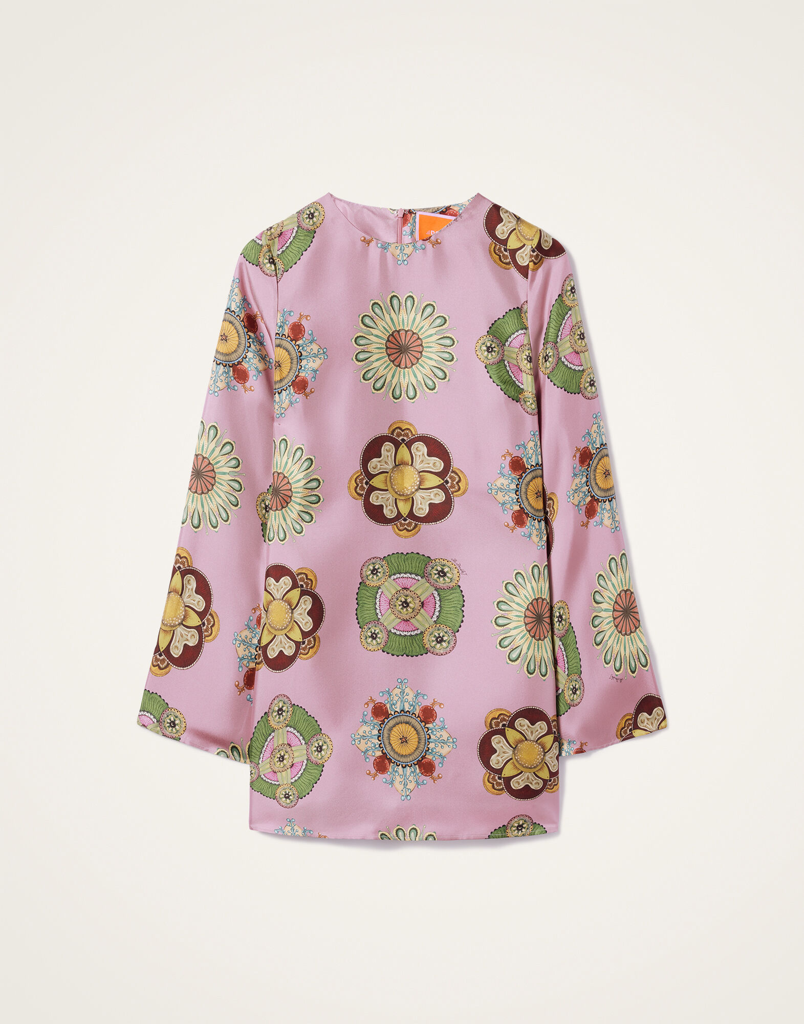 La DoubleJ Mini Supremes Swing Dress Nucleus Dusty Pink DRE0652SIL001NUC01PI10