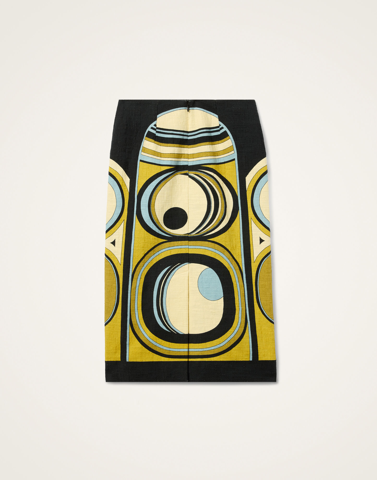 La DoubleJ Pencil Skirt Sanctuary Plac&eacute;e Gold SKI0022COT005SAC02YE05