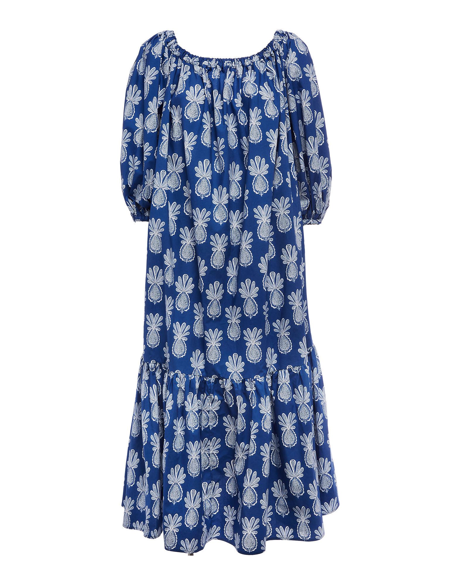 LaDoubleJ Paloma Dress Pineapple Blu DRE0145COT001PNP0004