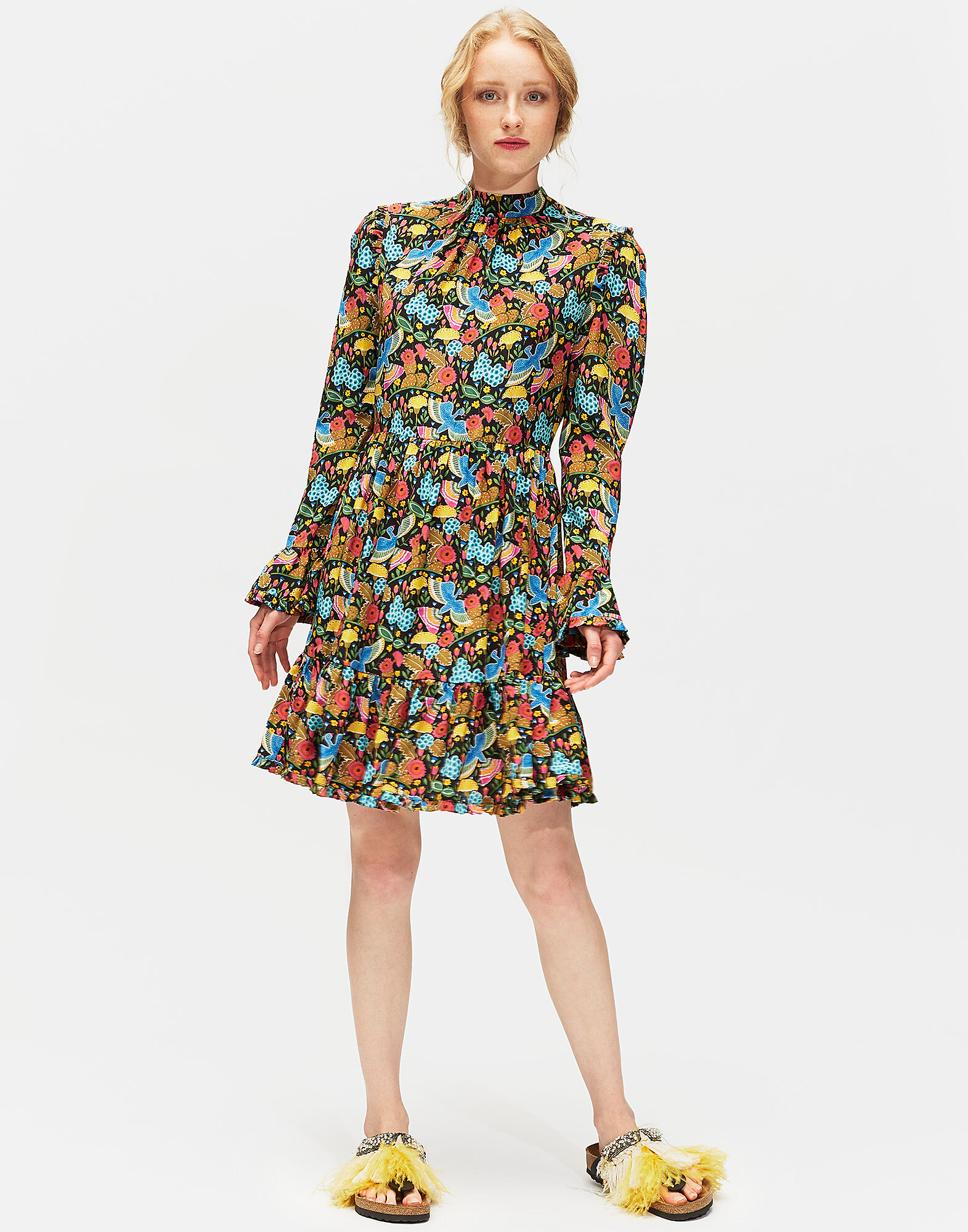 LaDoubleJ Short Visconti Dress Colombo Piccolo DRE0043CRE001COL0002