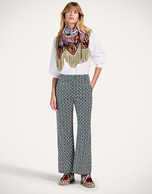 La DoubleJ Hendrix Pants La DoubleJ Hendrix Pants Byte Micro Green TRO0014VEL001BYT04GR02