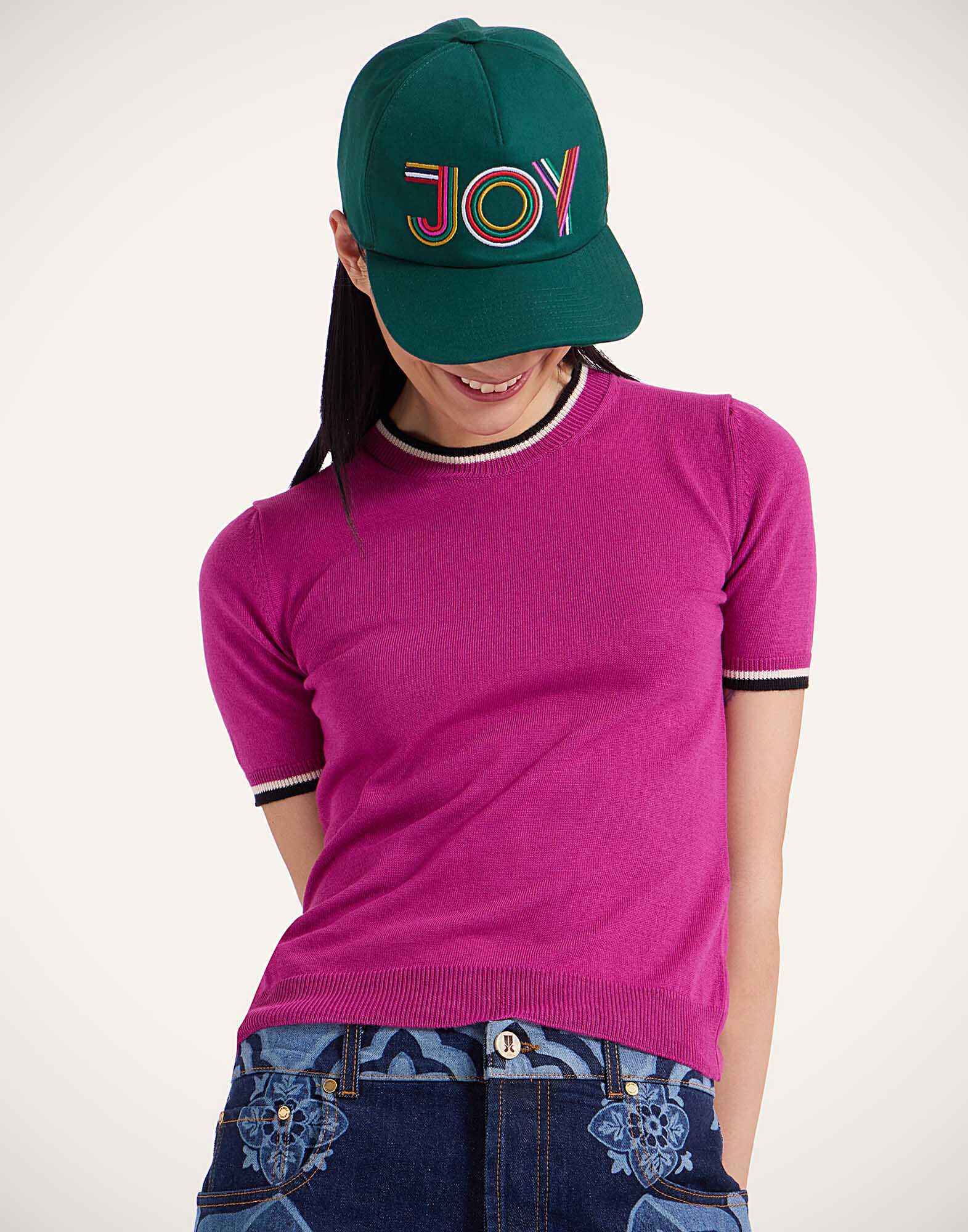 La DoubleJ Milano Cap Joy Dark Green HAT0033COT026SOE10GR03