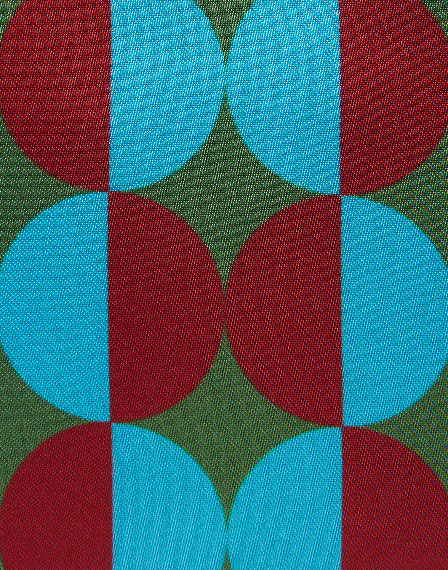 La DoubleJ Round Pochette Mezzaluna Green BAG0040RAS006MEZ0004