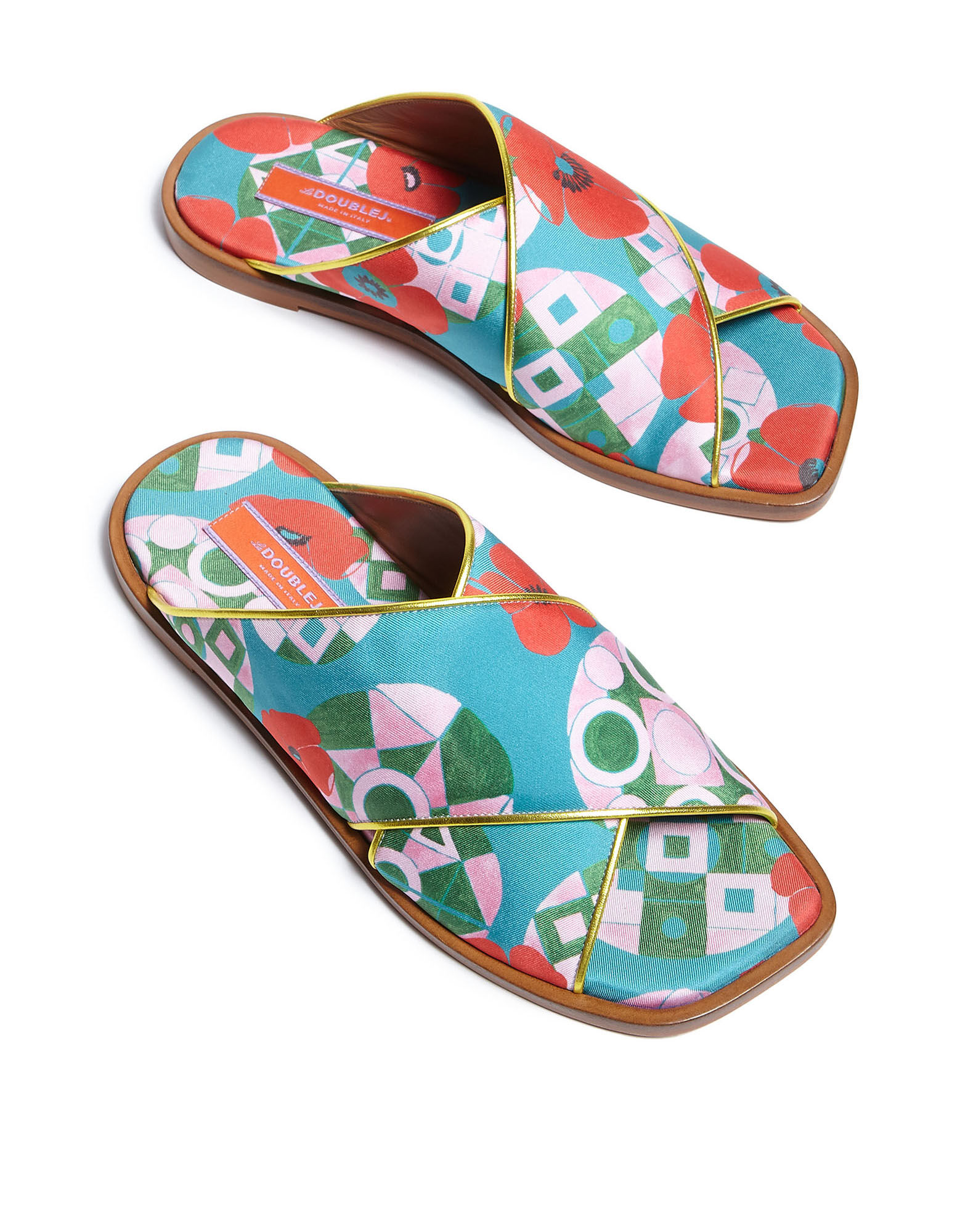 La DoubleJ Criss-Cross Sandals Nectar SHO0013FOD001NEC0002