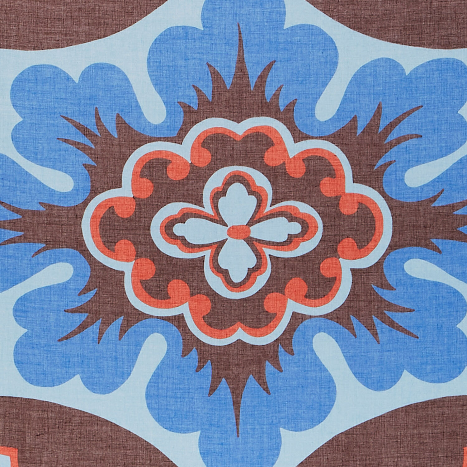 La Doublej Square Scarf In Palazzo Light Blue