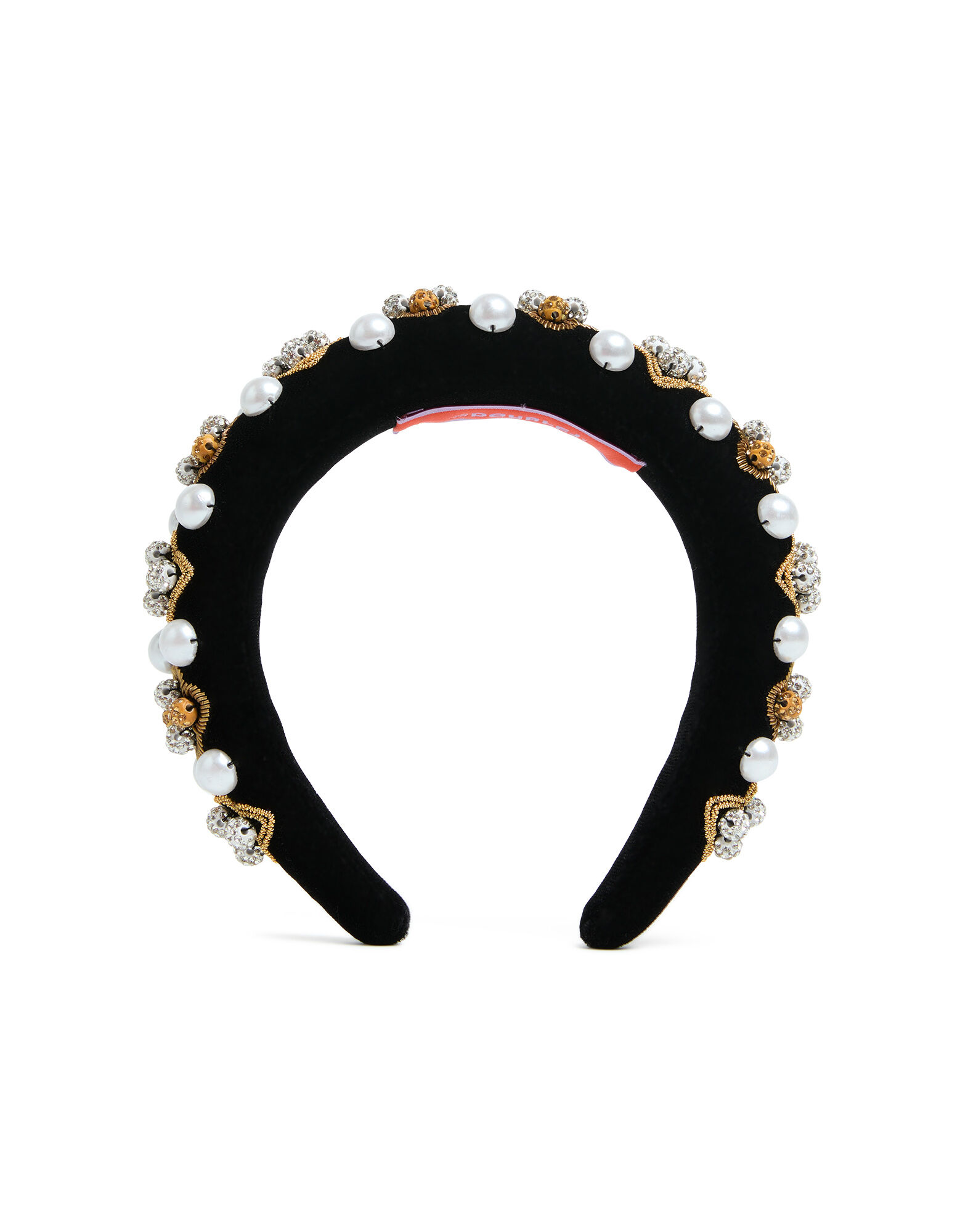 La DoubleJ Medici Headband Solid Gold HEB0019VEL015SOLIDYE05