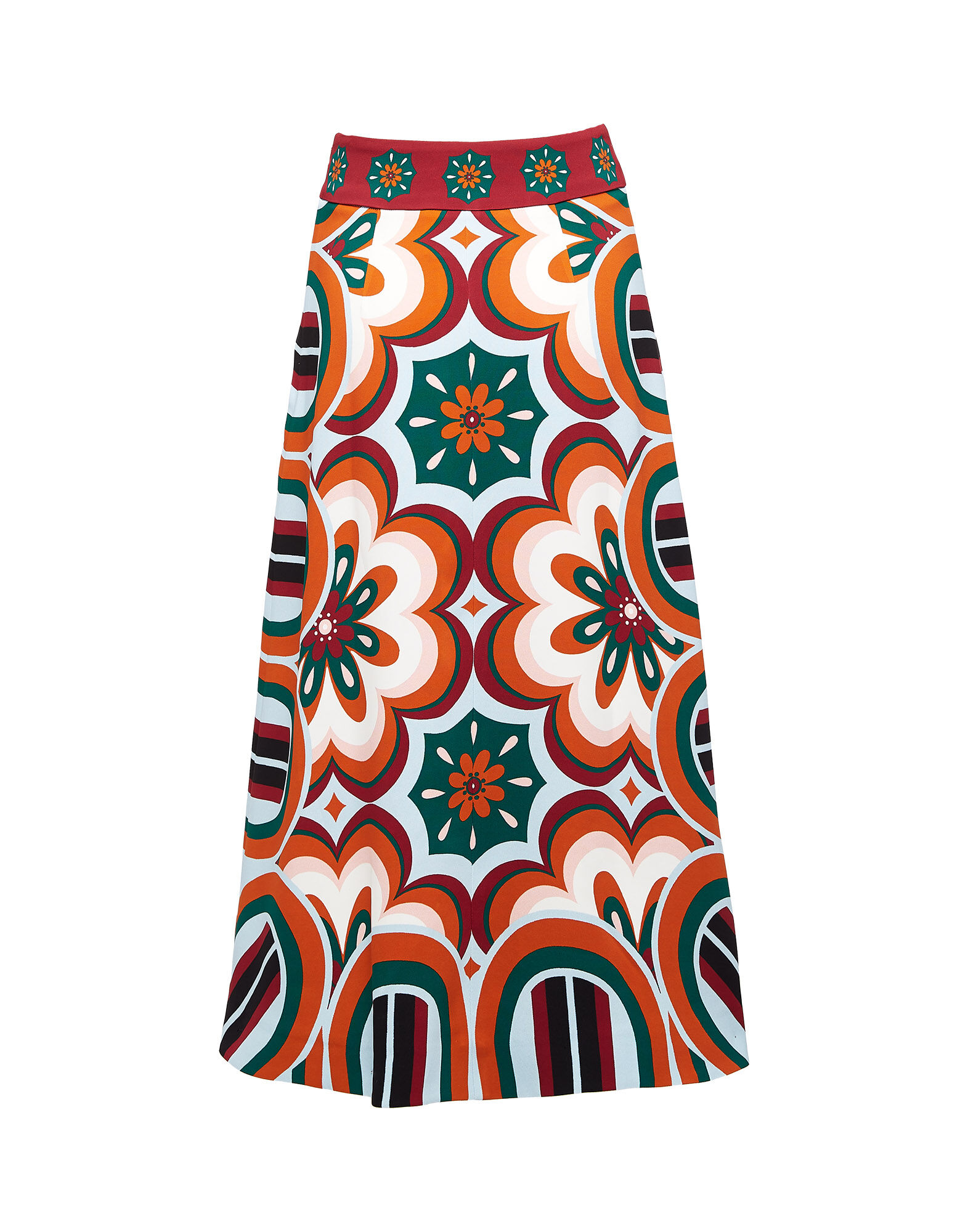 LaDoubleJ Santa Monica Skirt Ciccio Arancio SKI0033VIS006CIC0002