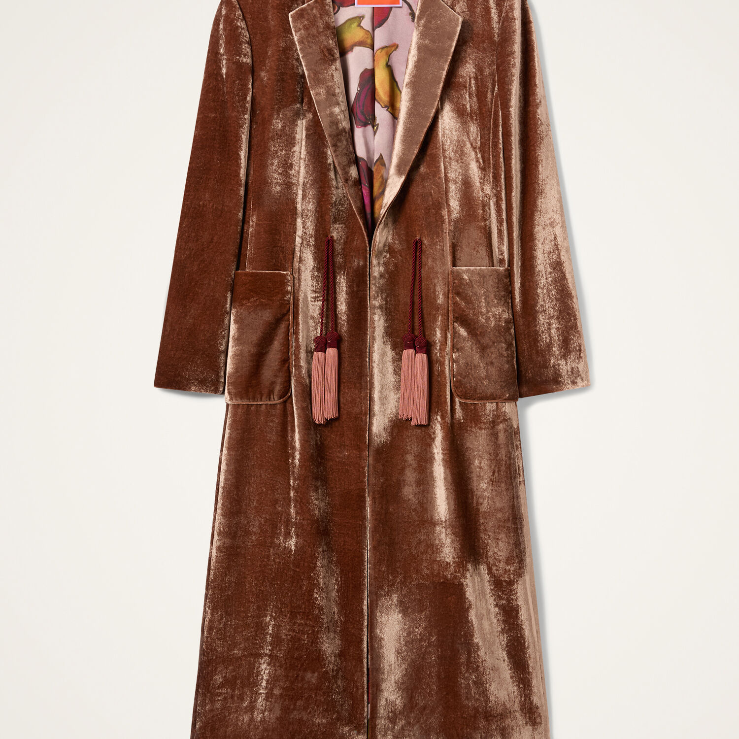 La Doublej Duster Coat In Brown