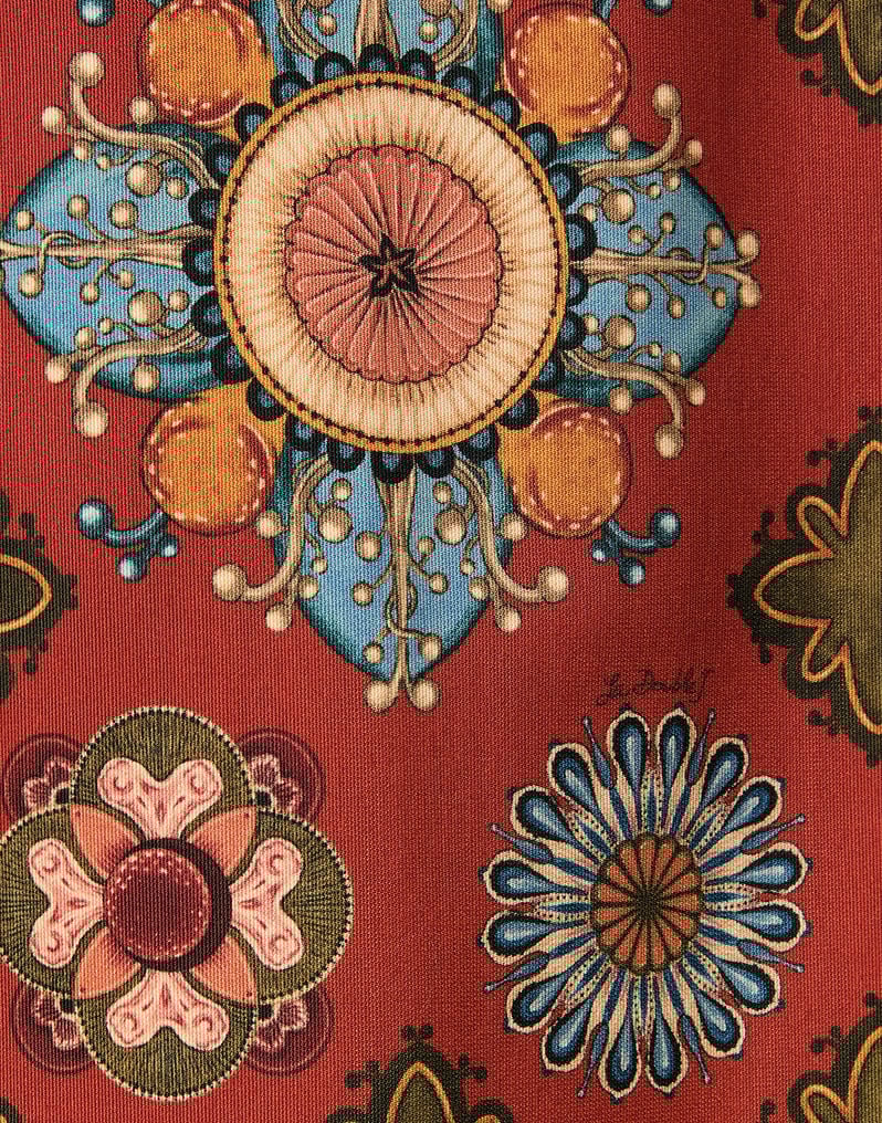 La DoubleJ A-Long Skirt La DoubleJ A-Long Skirt Nucleus Placée Rust SKI0018CAD001NUC02OR04