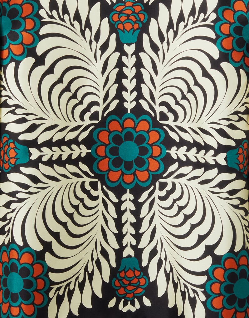 La DoubleJ Make An Exit Top La DoubleJ Make An Exit Top Mix Tiles Placée Black TOP0117SIL006MIX01BL01