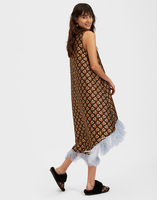 La DoubleJ La Scala High Dress (With Feathers) La DoubleJ La Scala High Dress (With Feathers) Bella Nero DRE0211JAC034MUL0049