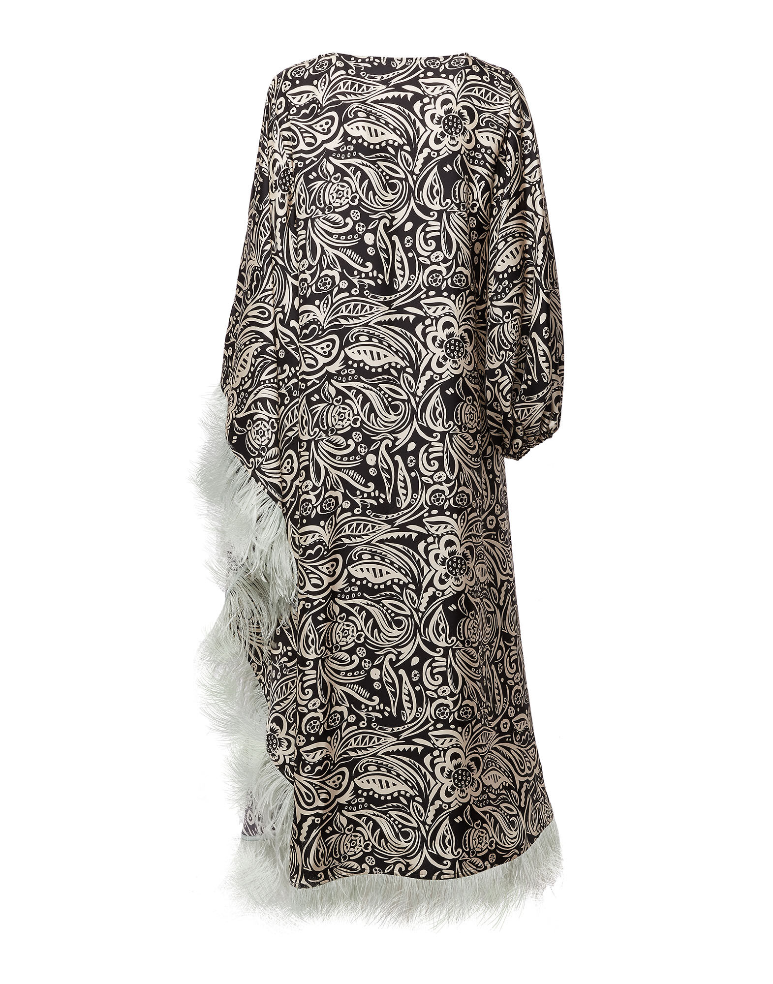 La DoubleJ Opera Dress (With Feathers) Fauve DRE0314SIL001FAU0001