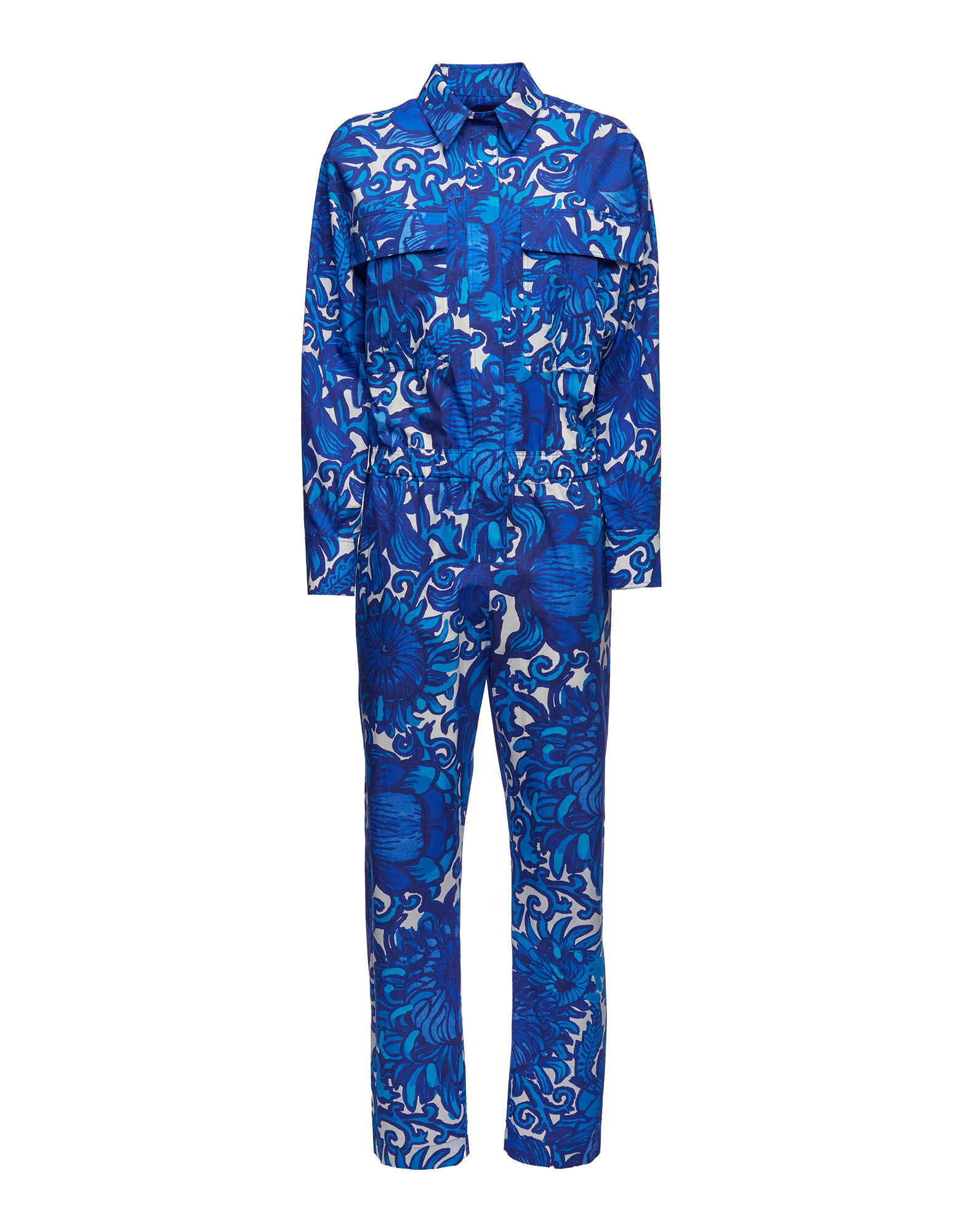 Aviator Jumpsuit in Anemone for Women | La DoubleJ