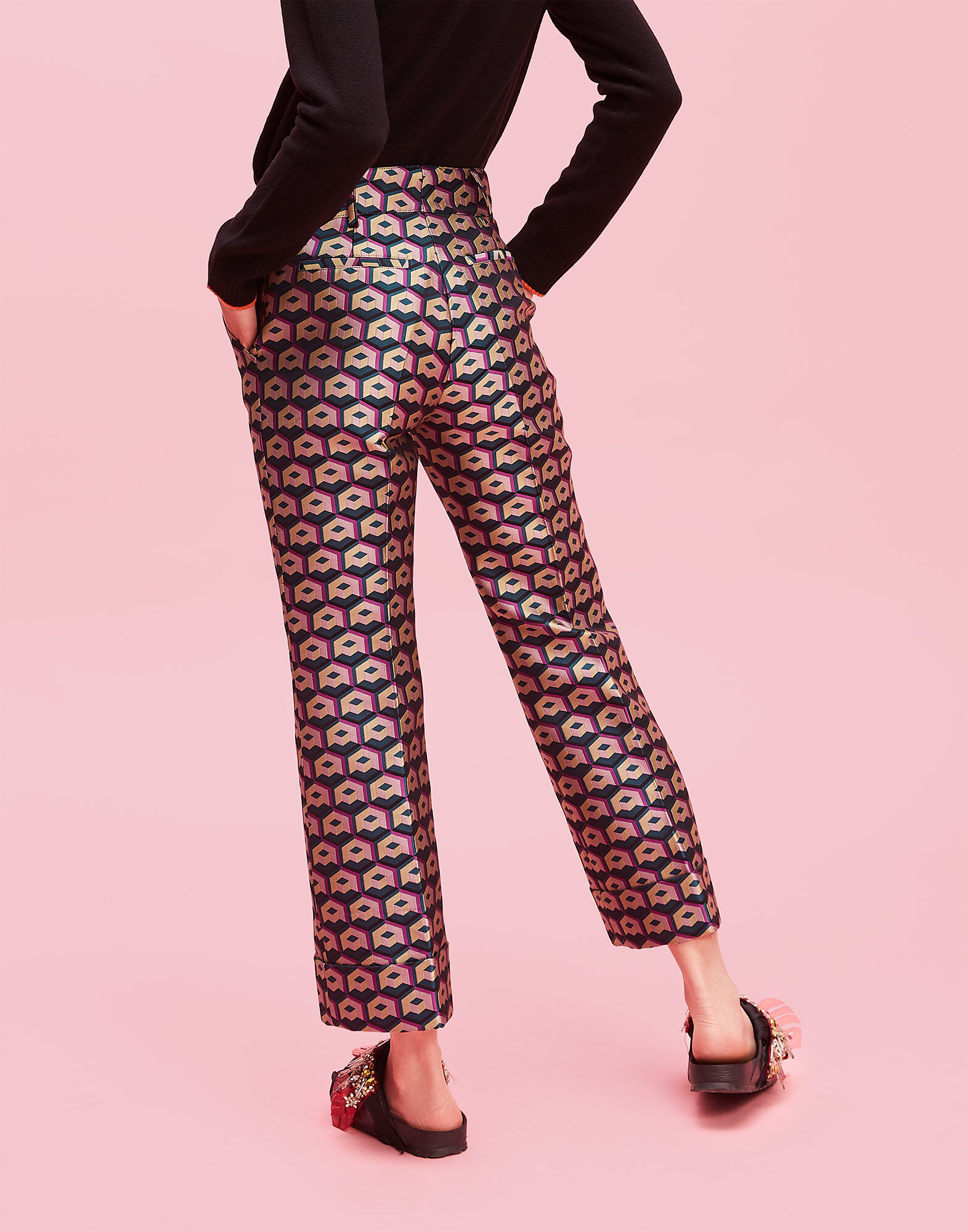 LaDoubleJ Cubi Verdi Hendrix Trousers Cubi Verdi TRO0007JAC004CUB0002