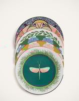 La DoubleJ Dessert Plate Set of 6 La DoubleJ Dessert Plate Set of 6 Various Prints DIS0004CER001ASS0001