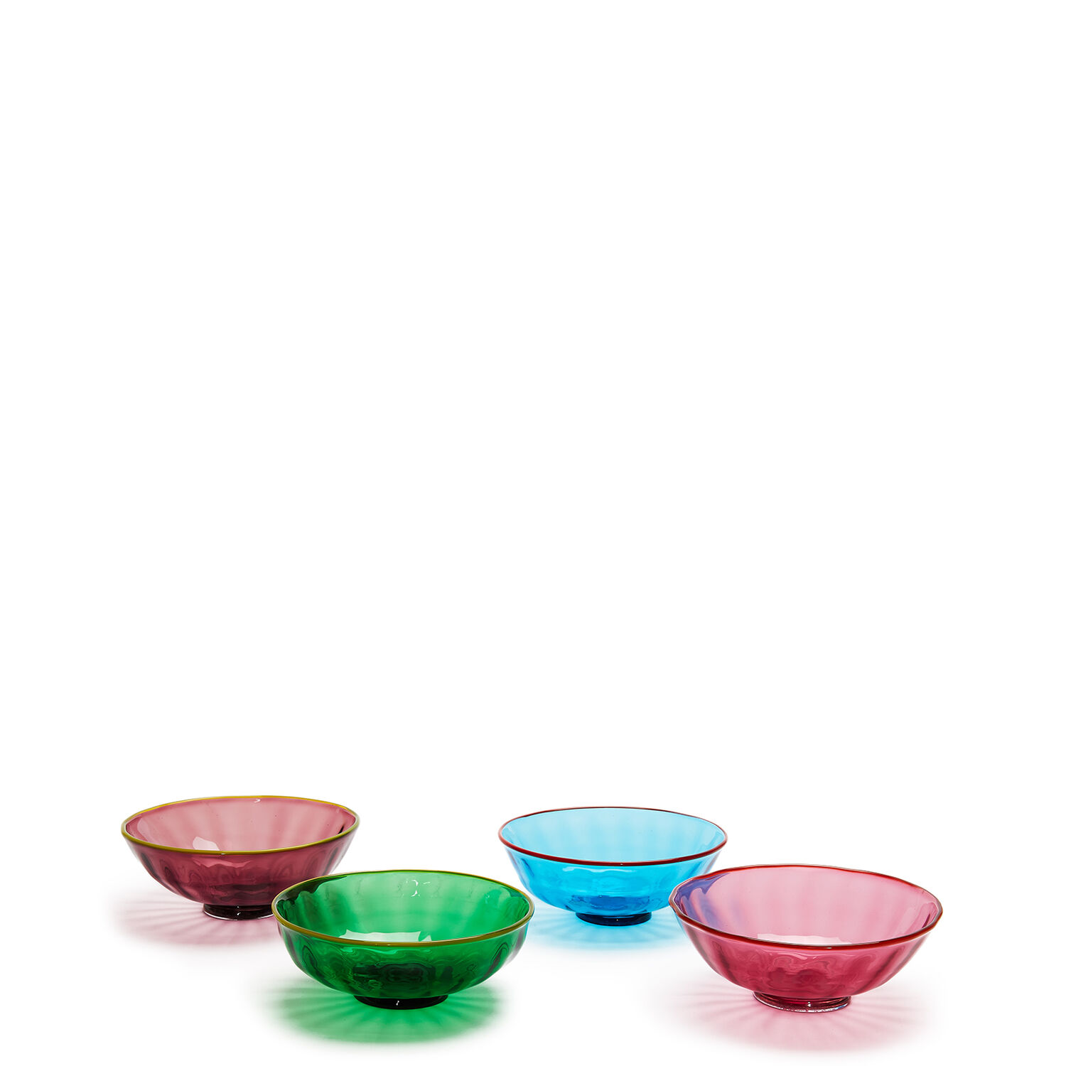 La Doublej Luxury Nut Bowl Set Of 4 In Mixed